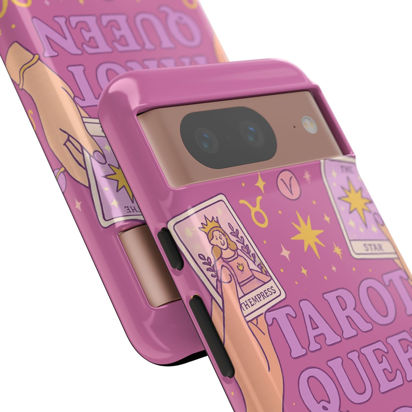 Tarot Queen Phone Case - Mystical Protection for Tarot Lovers, Astrology Gift, Phone Accessory, Witchy Vibe, Unique Smartphone Case