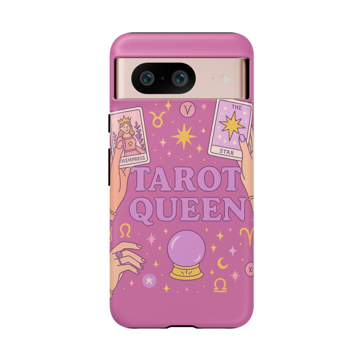 Tarot Queen Phone Case - Mystical Protection for Tarot Lovers, Astrology Gift, Phone Accessory, Witchy Vibe, Unique Smartphone Case