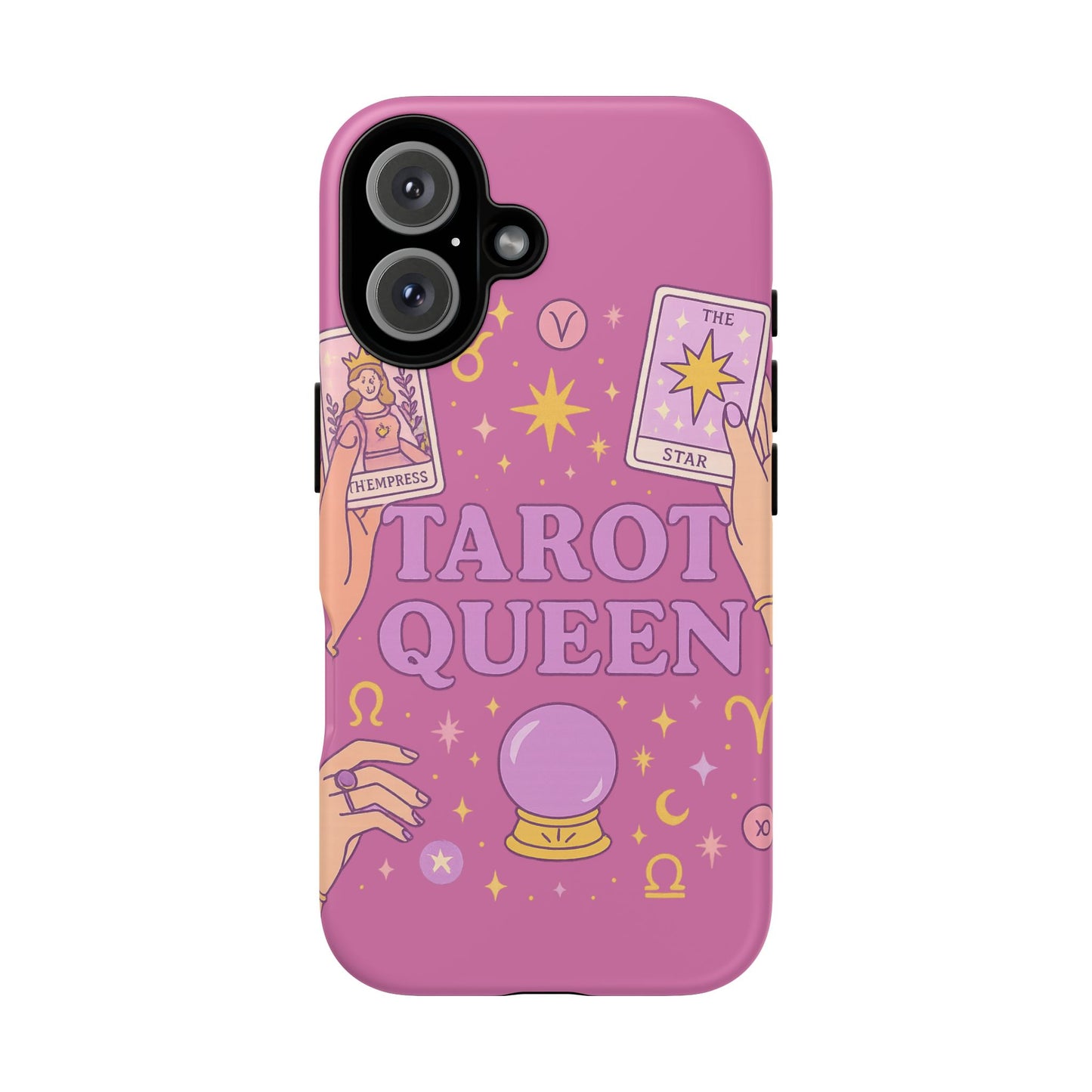 Tarot Queen Phone Case - Mystical Protection for Tarot Lovers, Astrology Gift, Phone Accessory, Witchy Vibe, Unique Smartphone Case