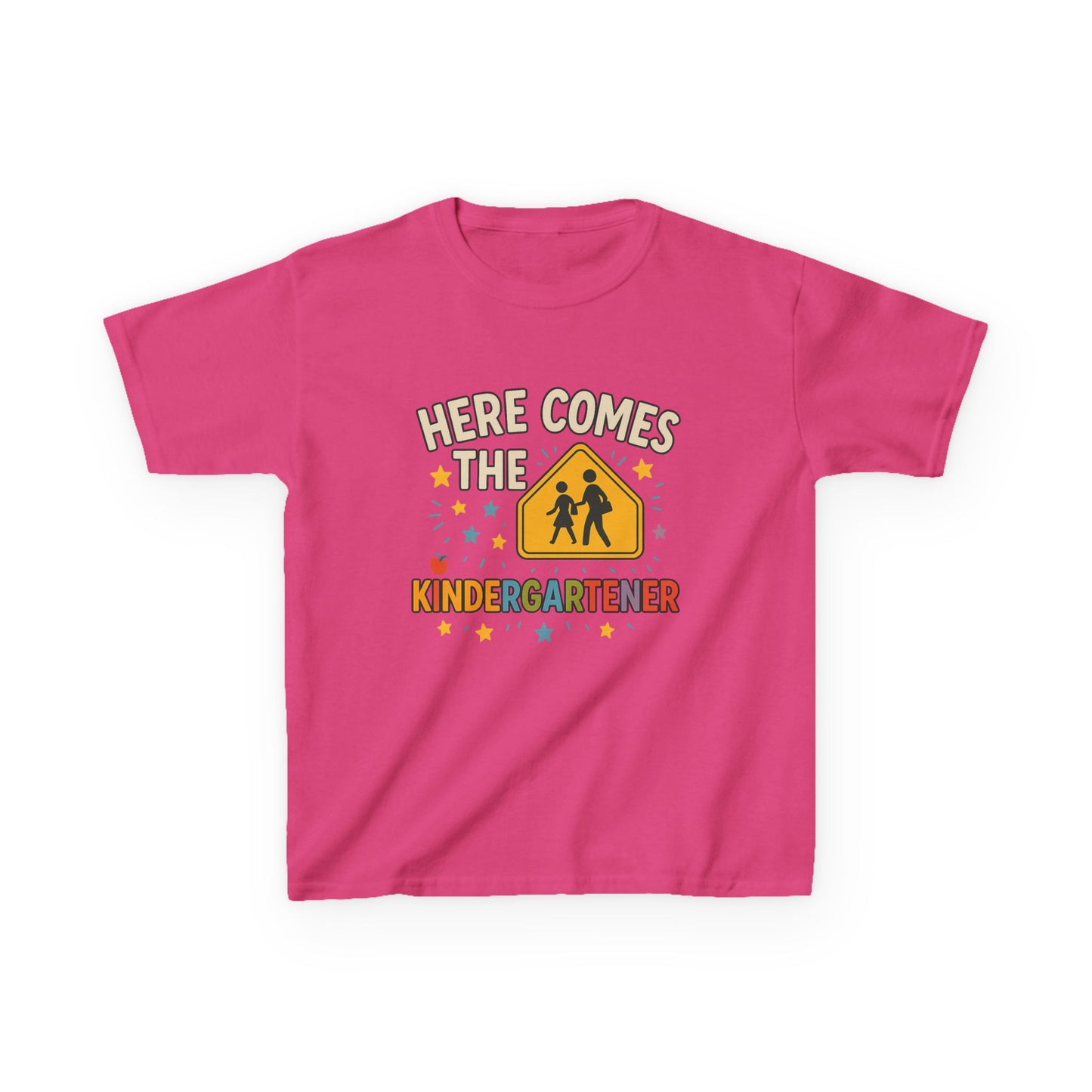 Kids Kindergarten Tee, Funny Kids Shirt, Back to School T-Shirt, Gift for Kindergarteners, Cute Kids Apparel