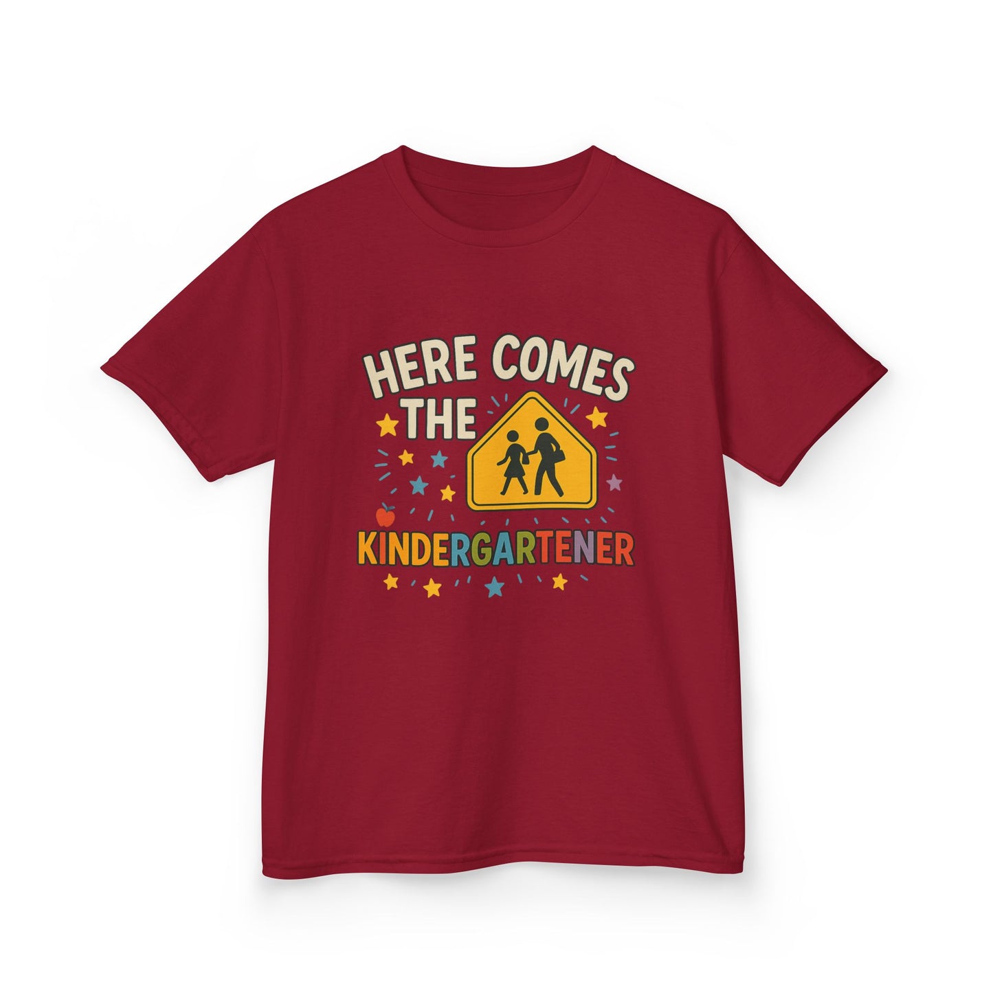 Kids Kindergarten Tee, Funny Kids Shirt, Back to School T-Shirt, Gift for Kindergarteners, Cute Kids Apparel