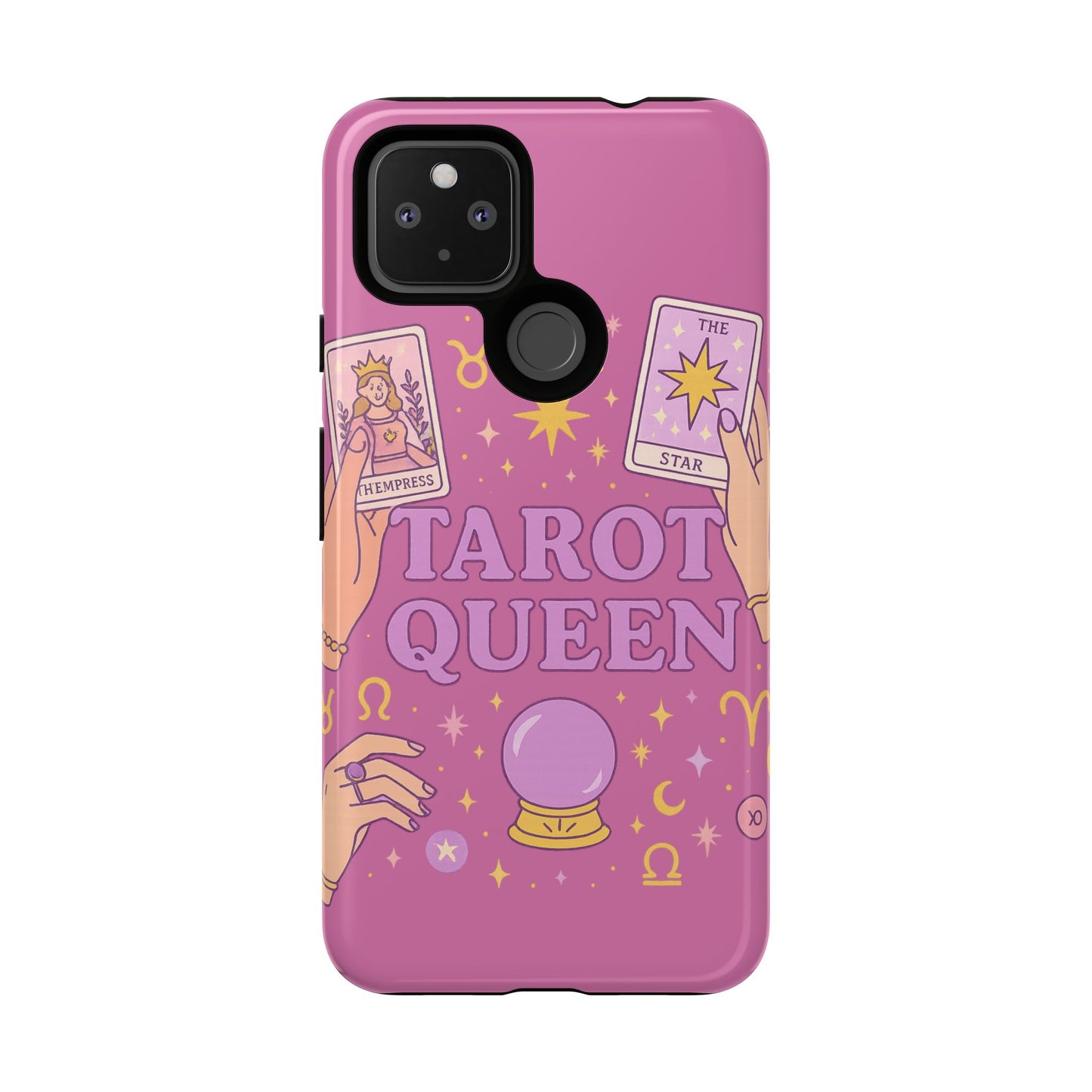 Tarot Queen Phone Case - Mystical Protection for Tarot Lovers, Astrology Gift, Phone Accessory, Witchy Vibe, Unique Smartphone Case