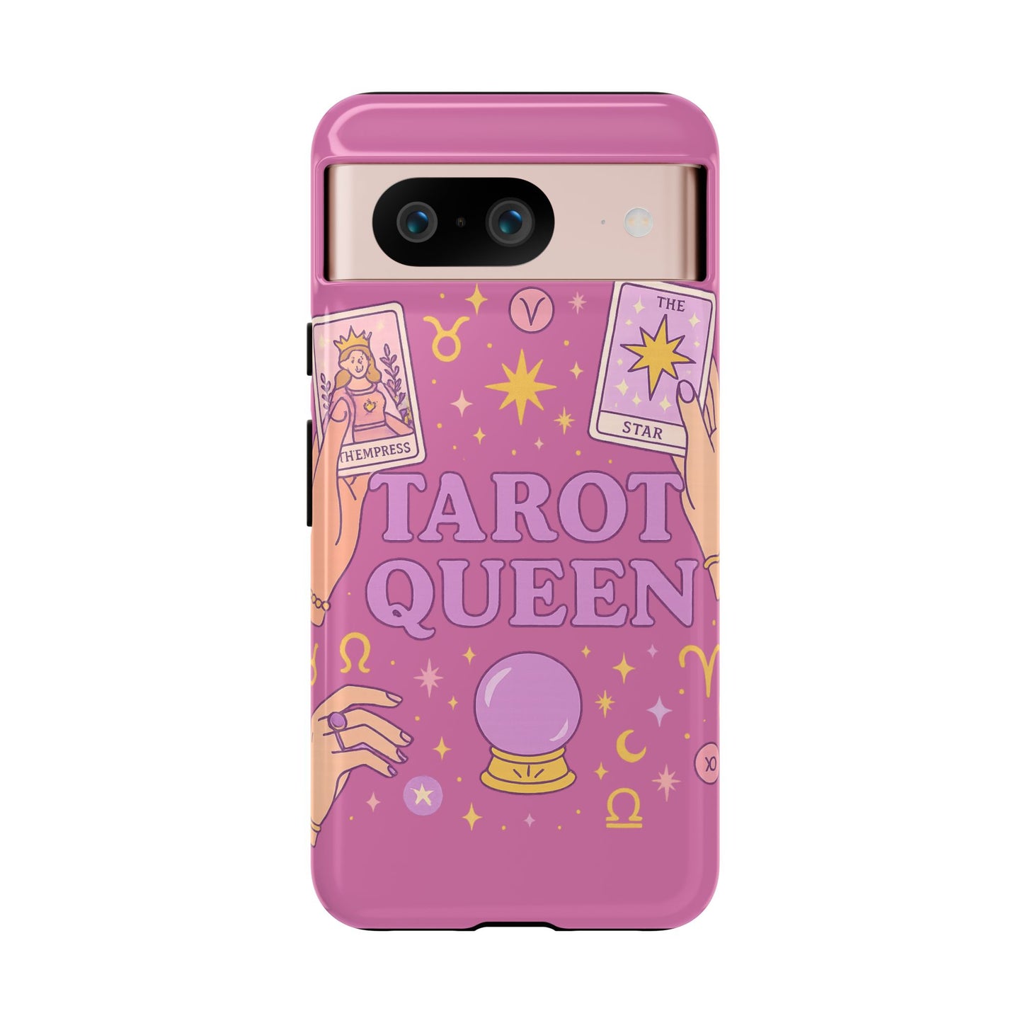 Tarot Queen Phone Case - Mystical Protection for Tarot Lovers, Astrology Gift, Phone Accessory, Witchy Vibe, Unique Smartphone Case