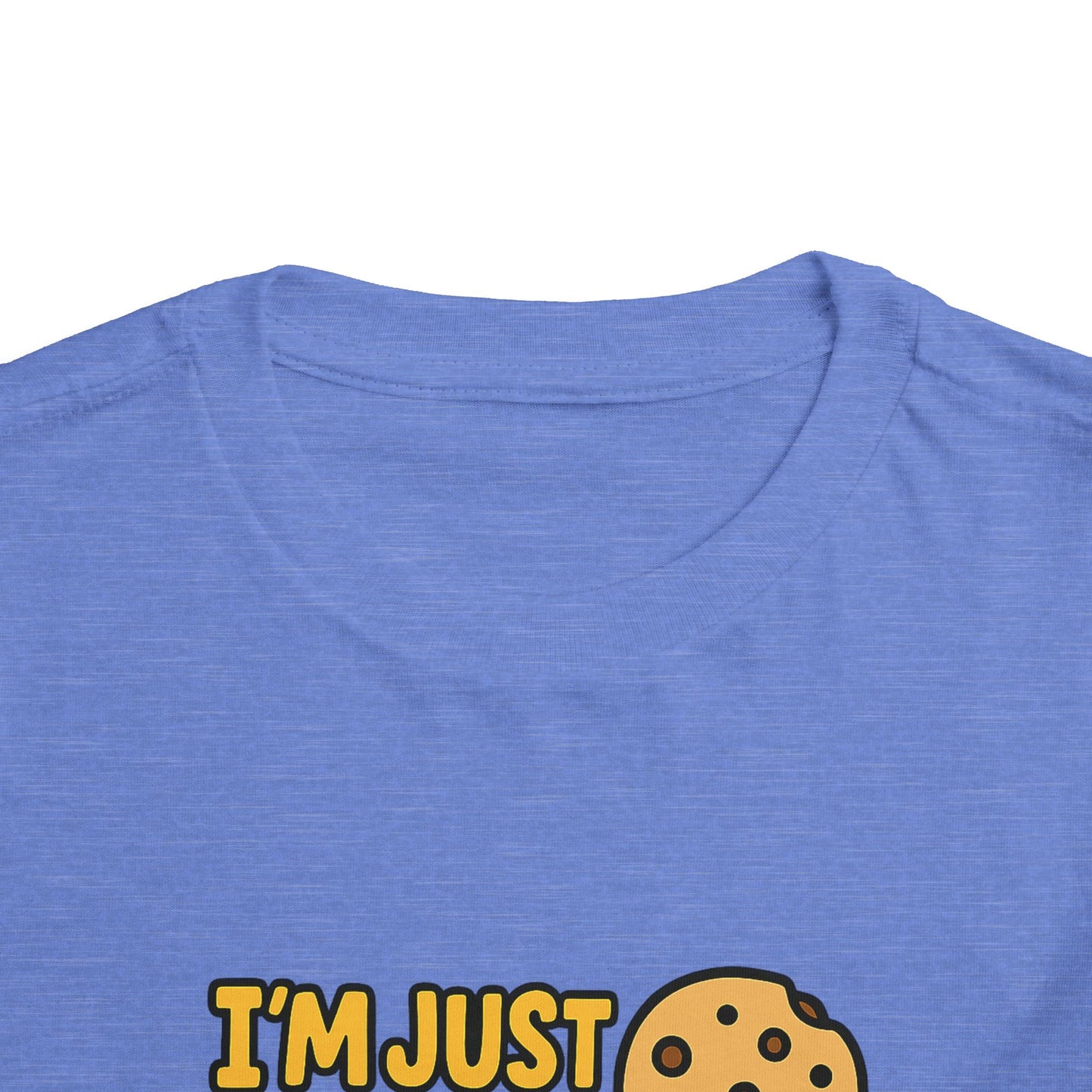 Funny Toddler Tee - I'm Just Here for the Snacks, Kids Short Sleeve Shirt, Snack Lover Gift, Playtime Top, Cute Toddler Clothing