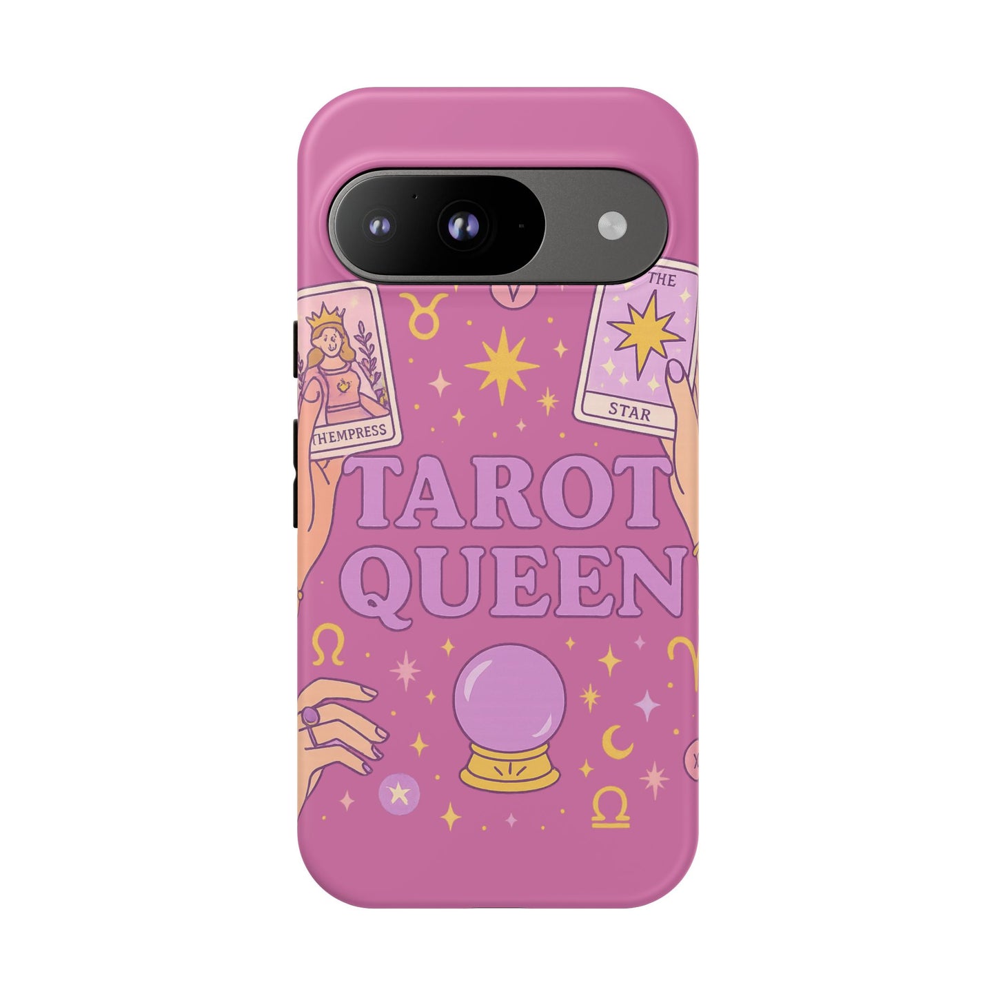 Tarot Queen Phone Case - Mystical Protection for Tarot Lovers, Astrology Gift, Phone Accessory, Witchy Vibe, Unique Smartphone Case