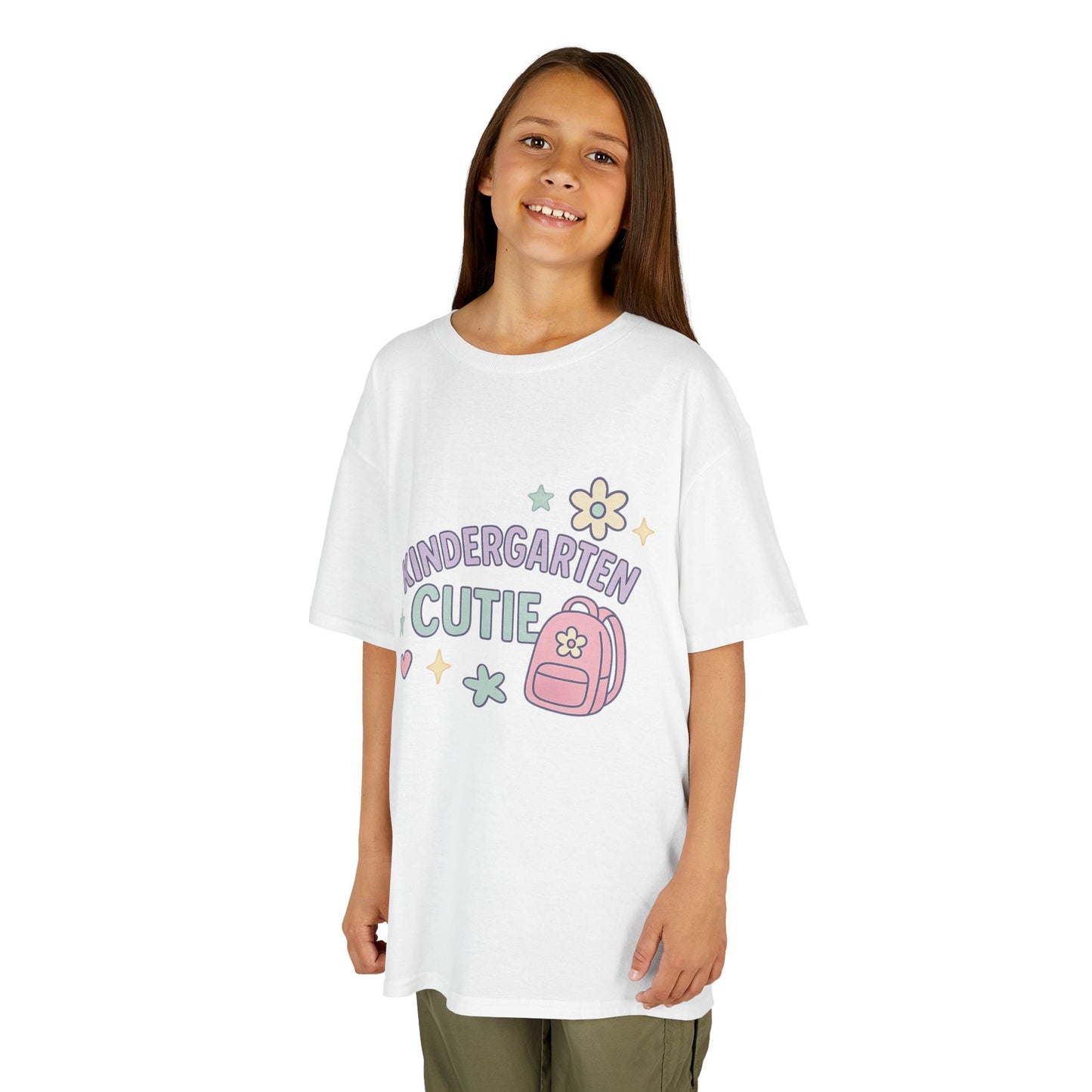 Kindergarten Cutie Tee for Kids, Cute Kids T-Shirt, Back to School Tee, Birthday Gift, Everyday Wear, Fun Classroom Shirt