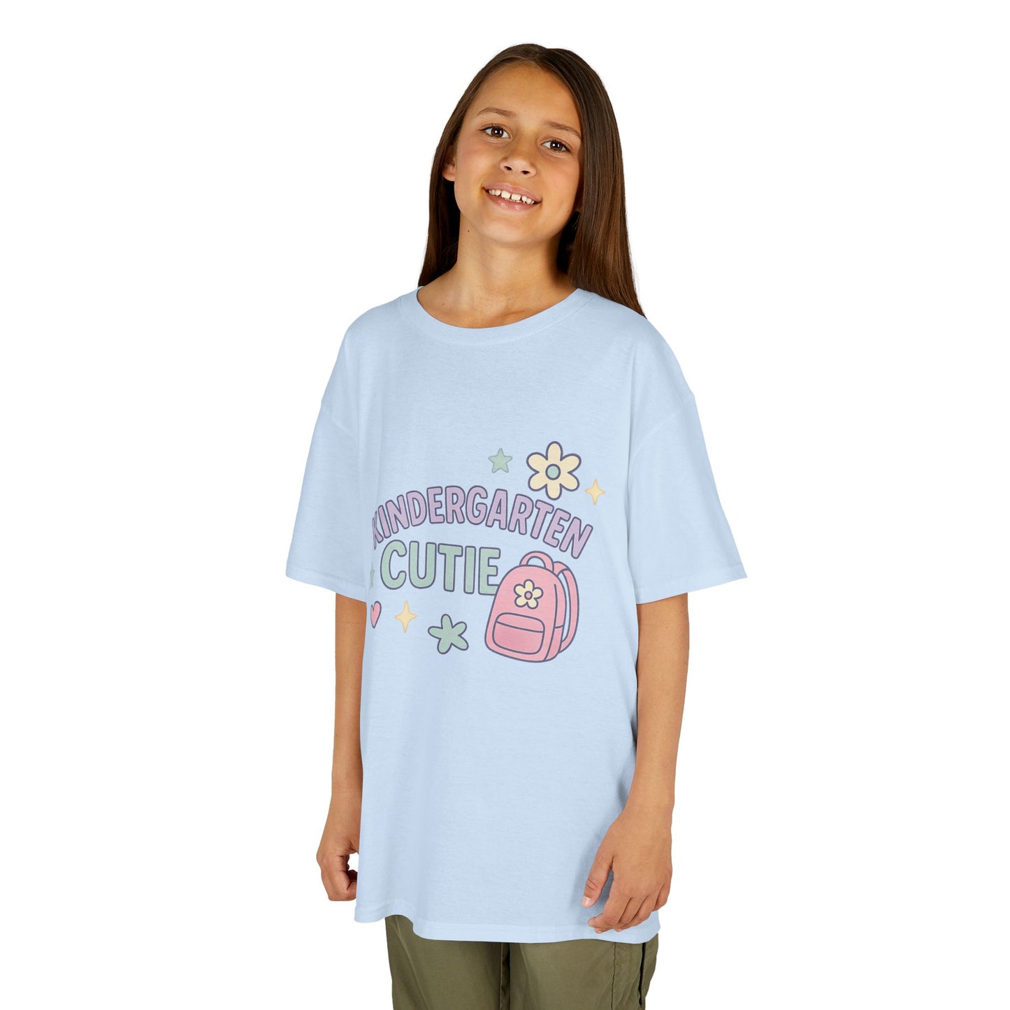 Kindergarten Cutie Tee for Kids, Cute Kids T-Shirt, Back to School Tee, Birthday Gift, Everyday Wear, Fun Classroom Shirt
