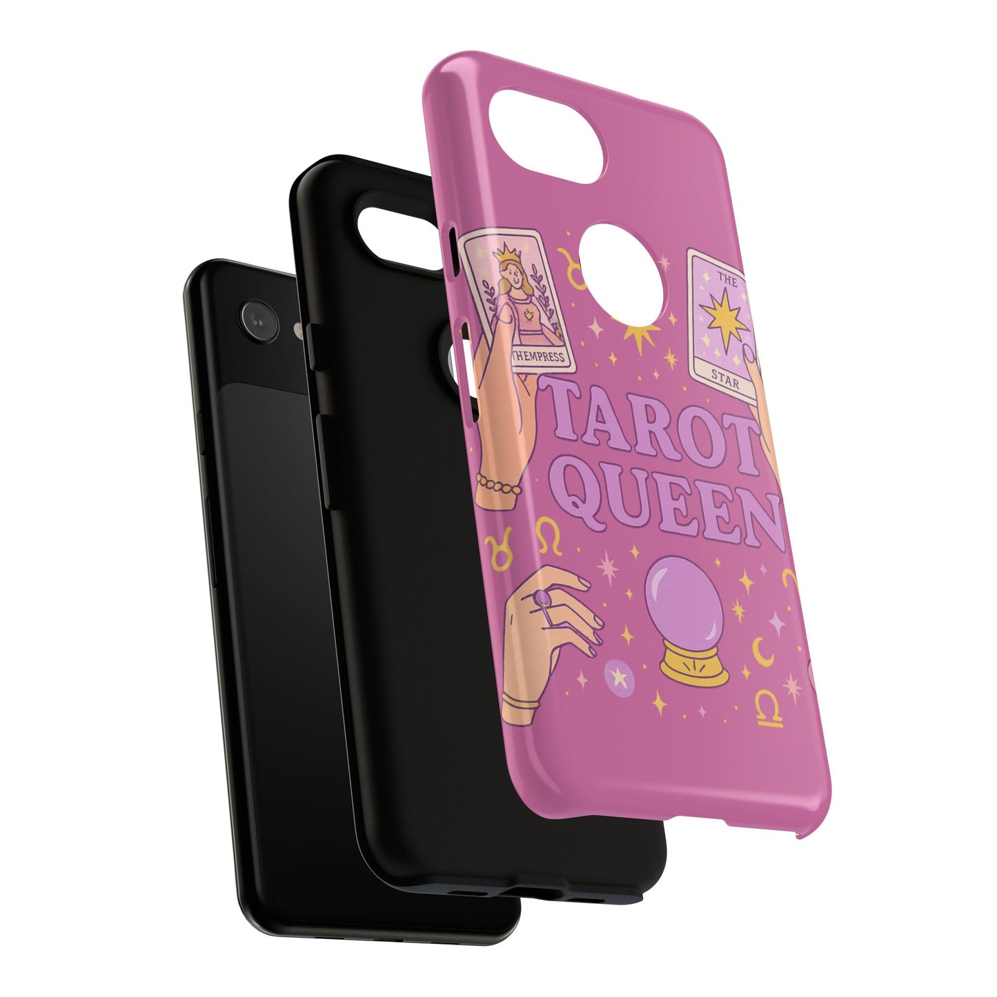 Tarot Queen Phone Case - Mystical Protection for Tarot Lovers, Astrology Gift, Phone Accessory, Witchy Vibe, Unique Smartphone Case