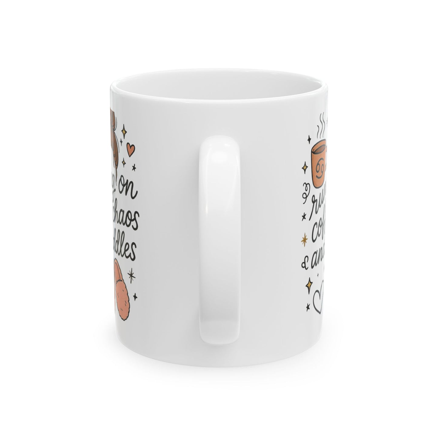 Cozy Ceramic Mug: Perfect for Caffeine Lovers, Coffee Enthusiasts, Gift for Friends, Home Office Accessories, Cute Mug