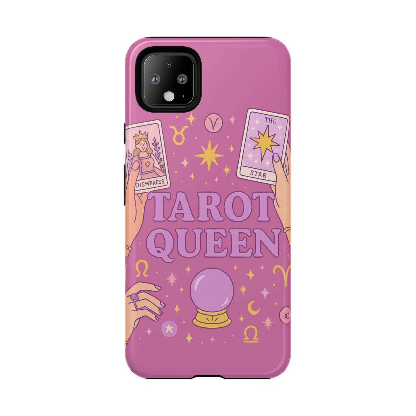 Tarot Queen Phone Case - Mystical Protection for Tarot Lovers, Astrology Gift, Phone Accessory, Witchy Vibe, Unique Smartphone Case