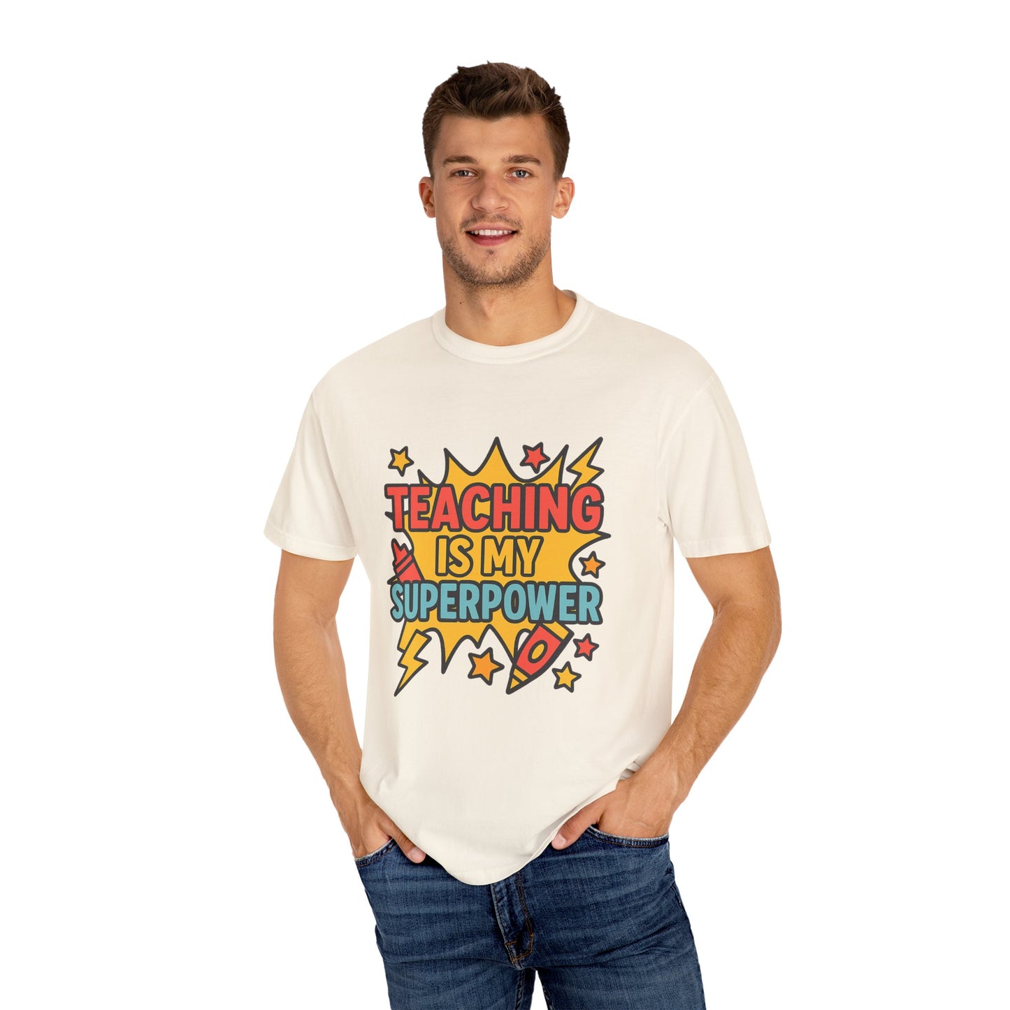 Teacher T-shirt - 'Teaching is My Superpower'