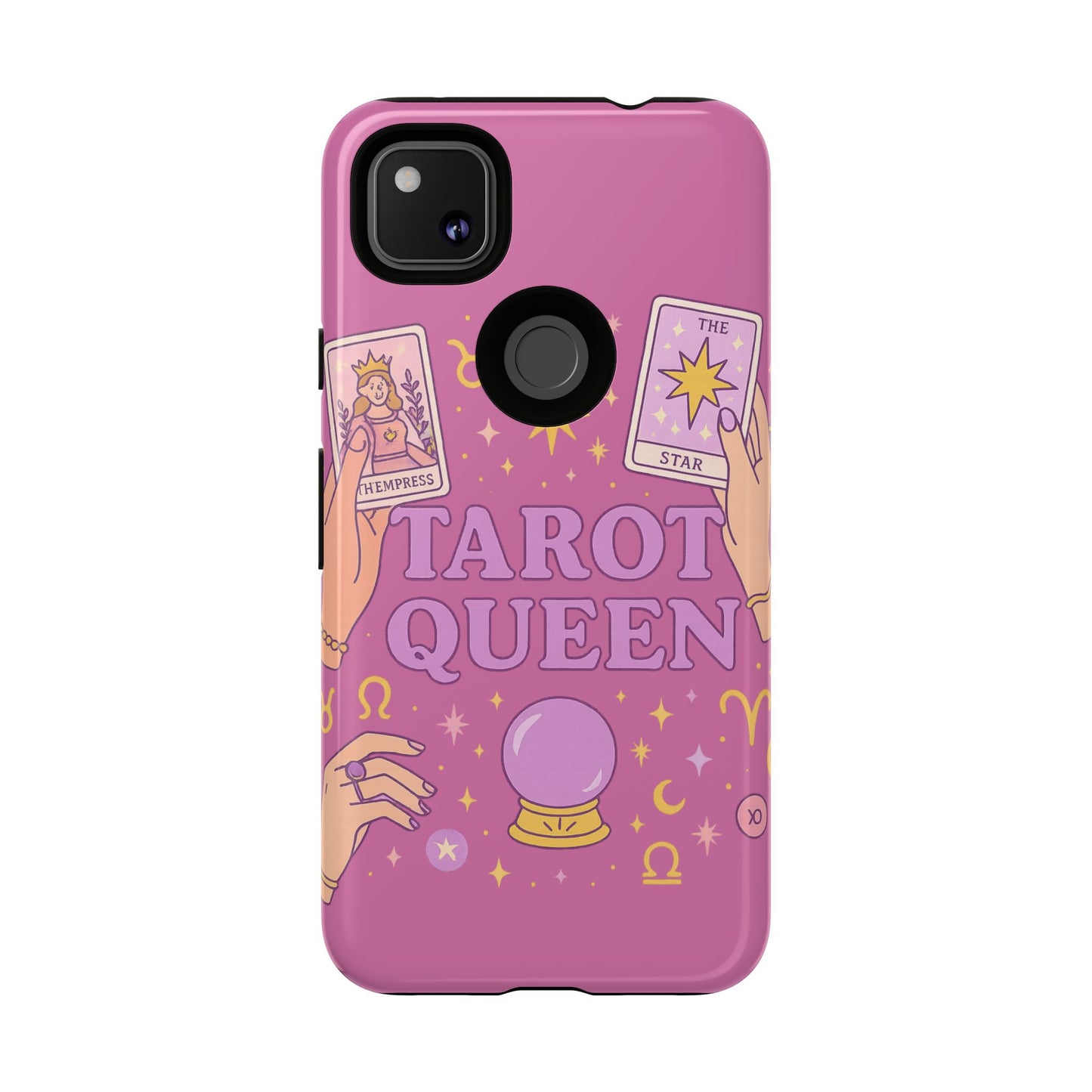 Tarot Queen Phone Case - Mystical Protection for Tarot Lovers, Astrology Gift, Phone Accessory, Witchy Vibe, Unique Smartphone Case
