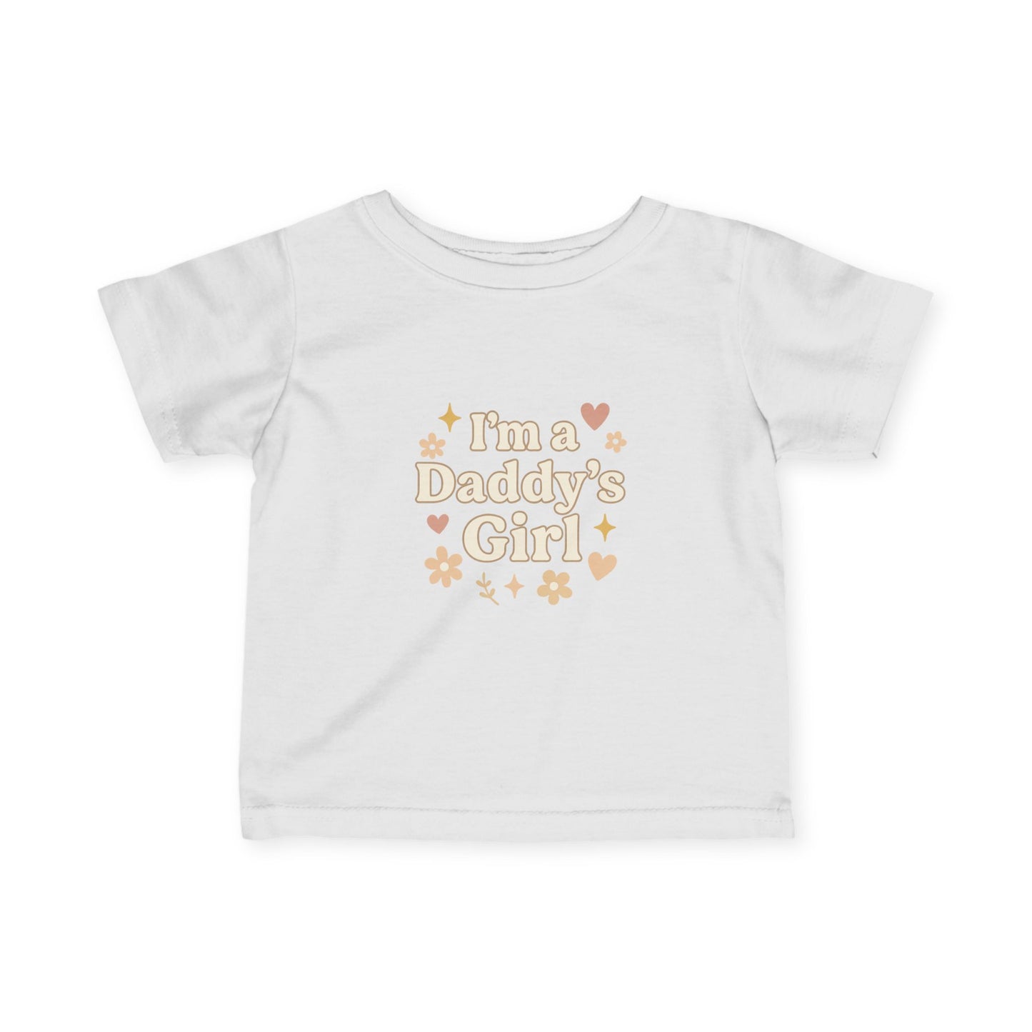 Daddy's Girl Infant Tee, Cute Baby Shirt, Toddler Gift, Newborn Outfit, Family Matching Tees, Baby Shower Gift
