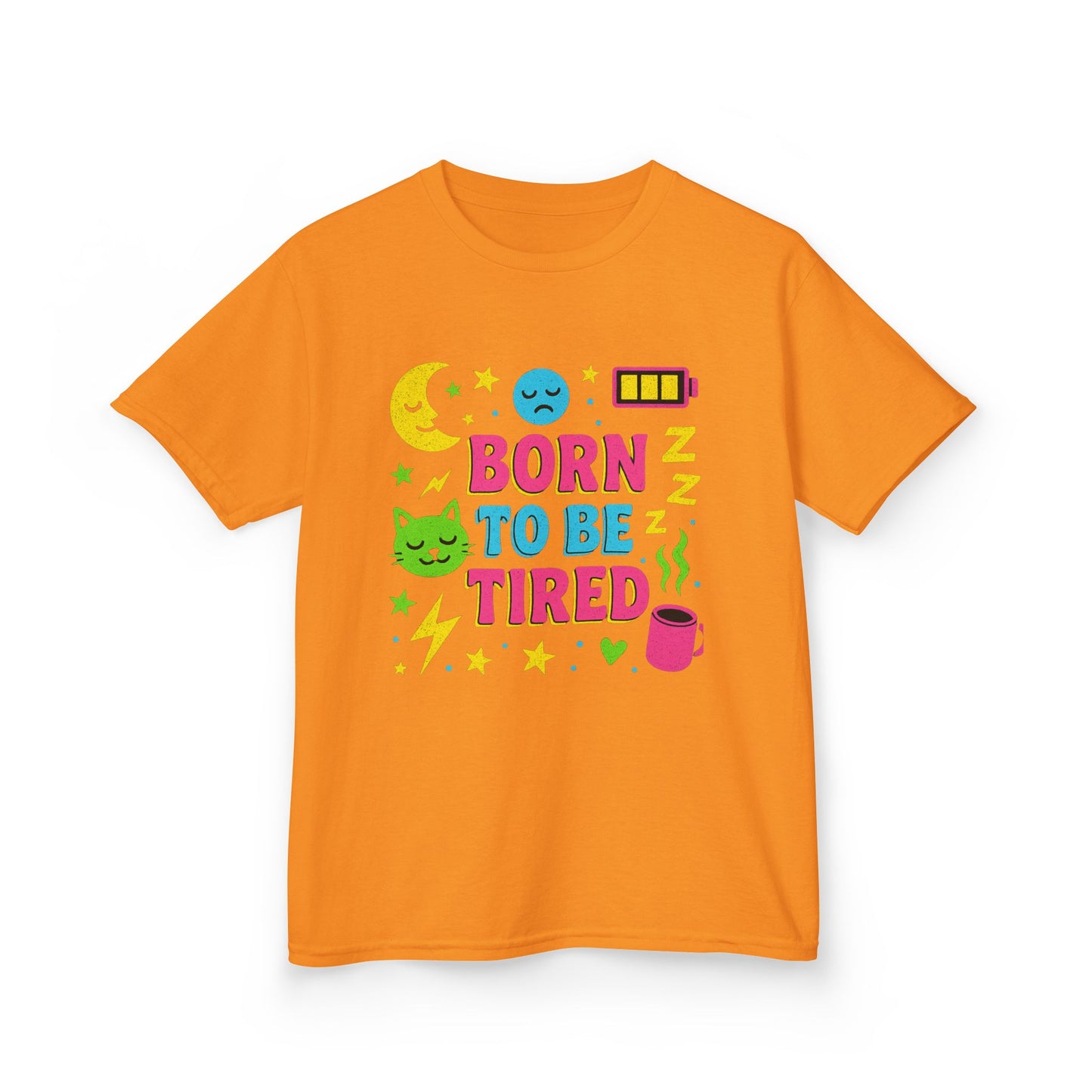 Kids Sleepy Graphic Tee - Perfect for Naptime, Fun Gift for Kids, Birthday Present, Sleepover, and Everyday Wear!