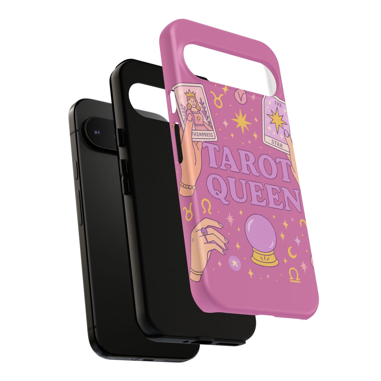 Tarot Queen Phone Case - Mystical Protection for Tarot Lovers, Astrology Gift, Phone Accessory, Witchy Vibe, Unique Smartphone Case