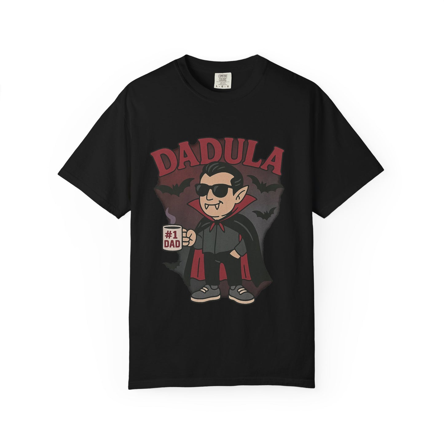 Funny Dadula Halloween Comfort Colors T-Shirt | Funny Dad Humor Tee, Father's Day Gift, Halloween Costume Shirt, Unique Dad Apparel, Casual Wear