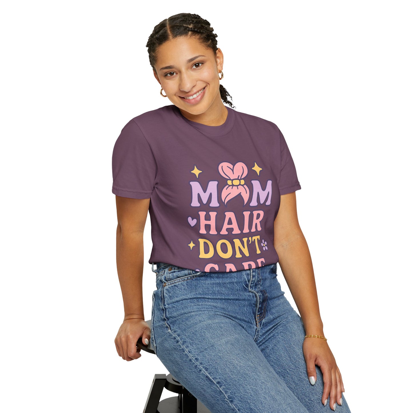Fun Mom Comfort Colors T-Shirt: Stylish Gift for Moms, Casual Wear, Birthday Gift, Mother's Day, Family Outings, Personalized Apparel