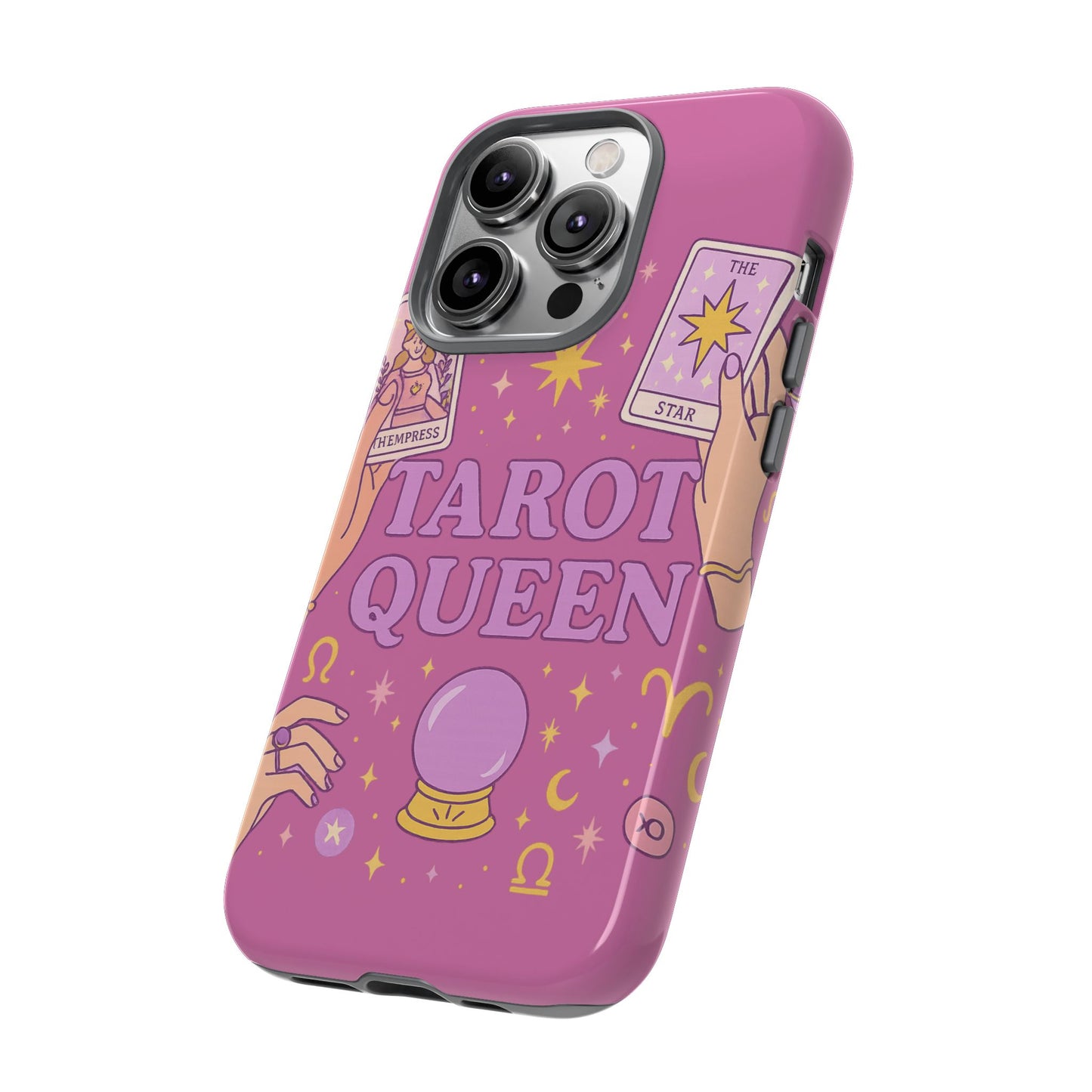 Tarot Queen Phone Case - Mystical Protection for Tarot Lovers, Astrology Gift, Phone Accessory, Witchy Vibe, Unique Smartphone Case