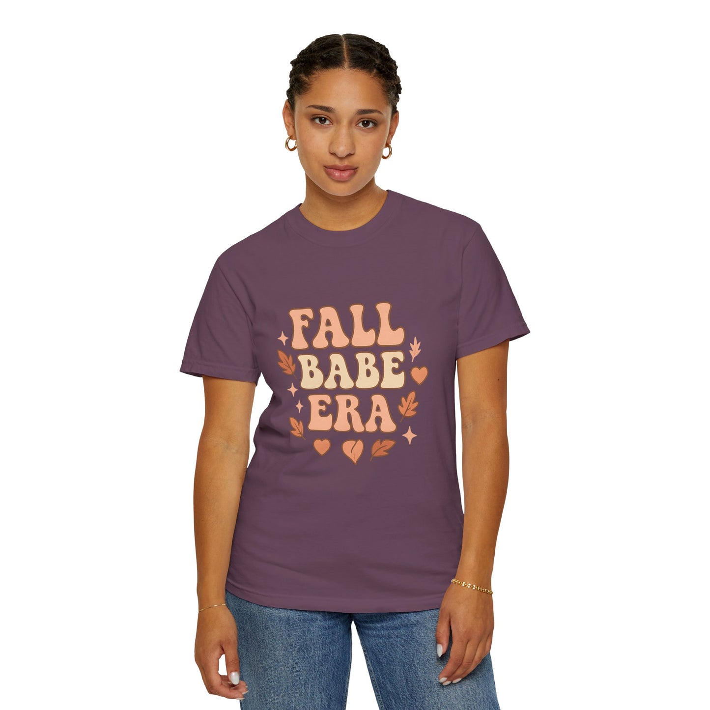 Fall Babe Era Comfort Colors T-shirt, Cozy Autumn Tee, Seasonal Fashion, Cute Graphic Shirt, Thanksgiving Outfit