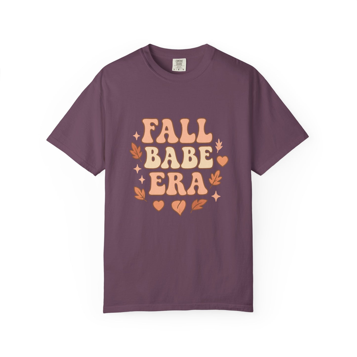 Fall Babe Era Comfort Colors T-shirt, Cozy Autumn Tee, Seasonal Fashion, Cute Graphic Shirt, Thanksgiving Outfit