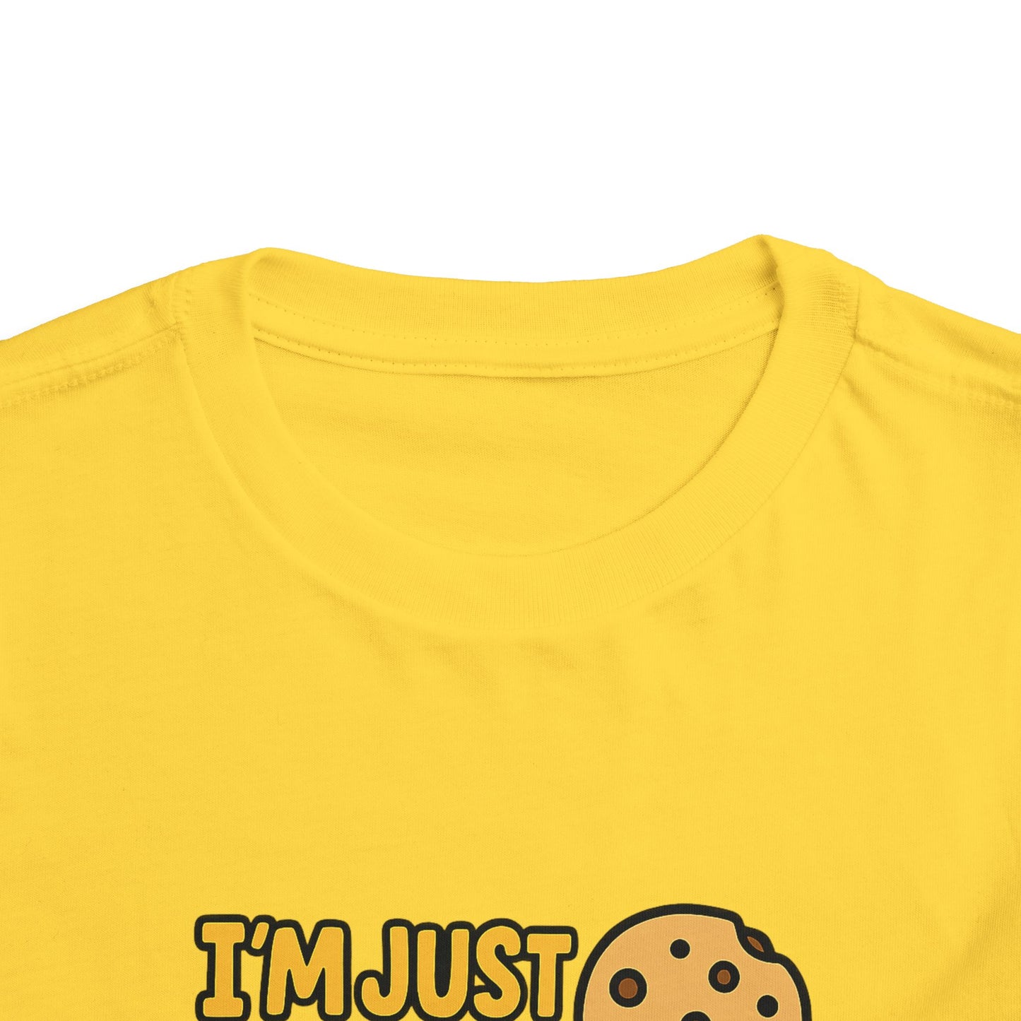 Funny Toddler Tee - I'm Just Here for the Snacks, Kids Short Sleeve Shirt, Snack Lover Gift, Playtime Top, Cute Toddler Clothing
