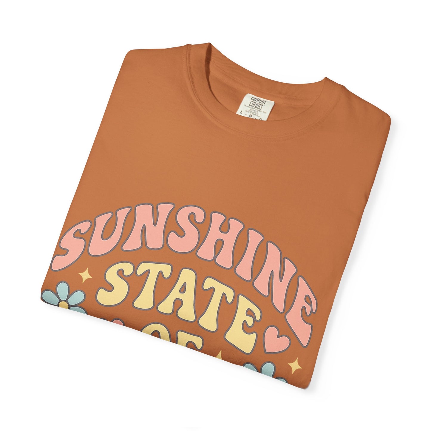 Sunshine State of Mind T-shirt, Summer Vibes Tee, Unisex Casual Wear, Gift for Friends, Retro Inspired Shirt