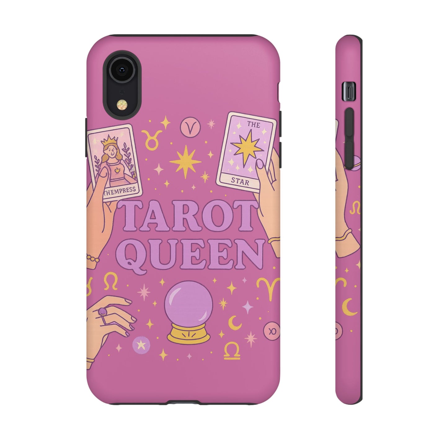 Tarot Queen Phone Case - Mystical Protection for Tarot Lovers, Astrology Gift, Phone Accessory, Witchy Vibe, Unique Smartphone Case