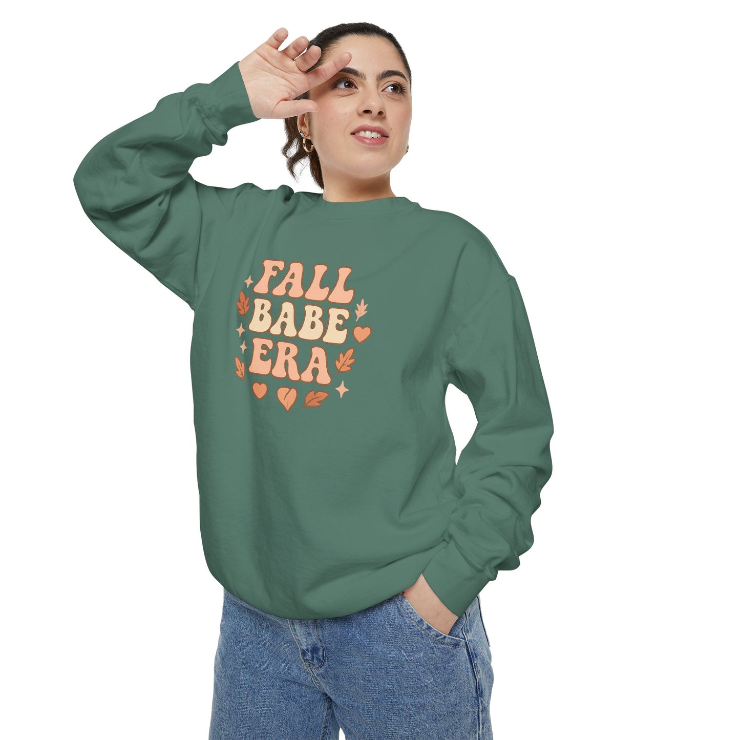 Autumn Vibes Comfort Colors Sweatshirt | Fall Babe Era Pullover, Cozy Fall Clothing, Unisex Apparel, Perfect for Thanksgiving, Gift for Her