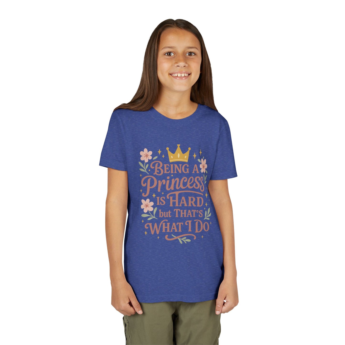 Youth Princess Tee - Perfect for Young Royalty | Fun Gift for Birthdays, Holidays, Dress-Up, Parties, Everyday Wear