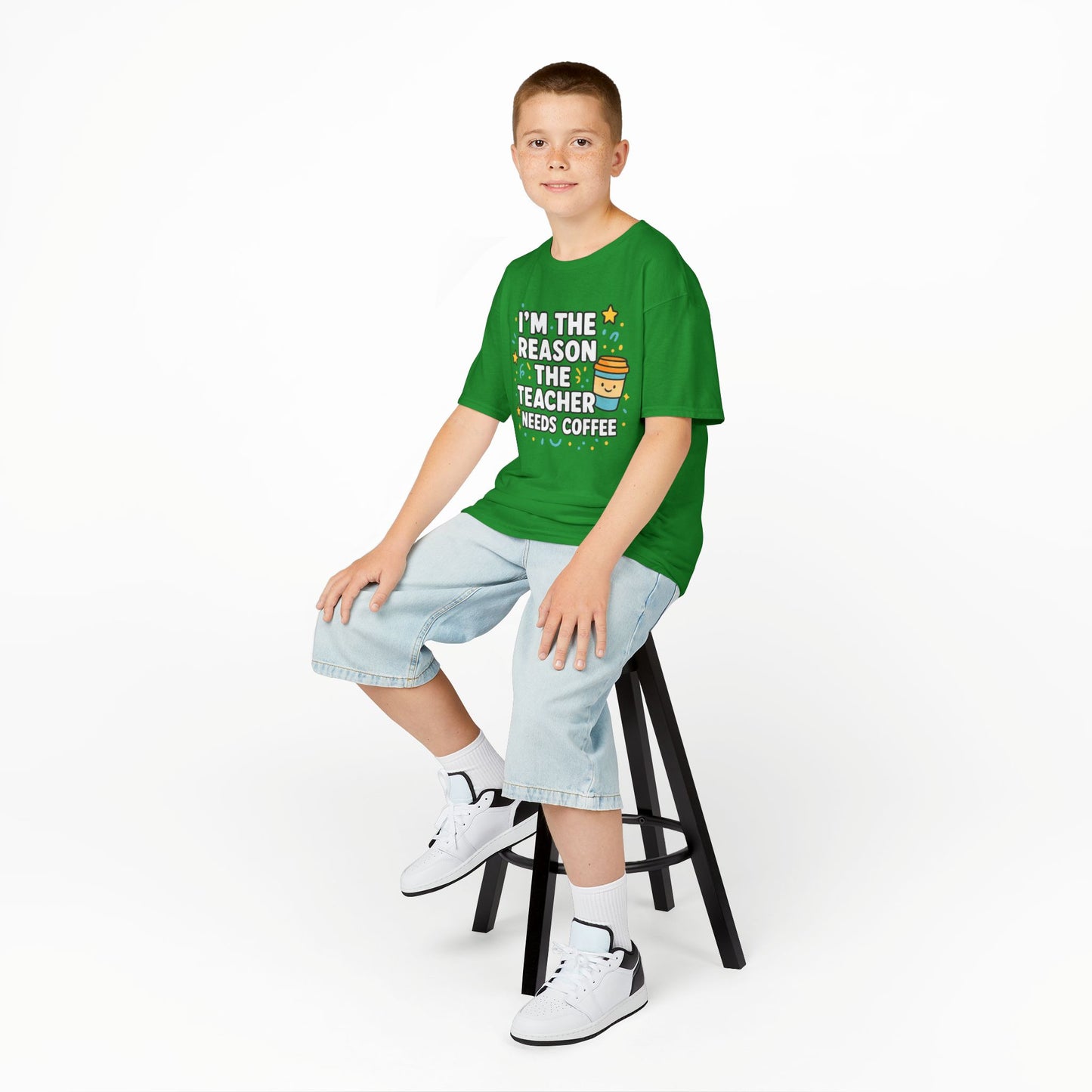 Cool Kids Tee - Fun Back to School Shirt, Kids Casual Wear, Summer Fashion, Birthday Gift, Youth Clothing, Celebrate Education