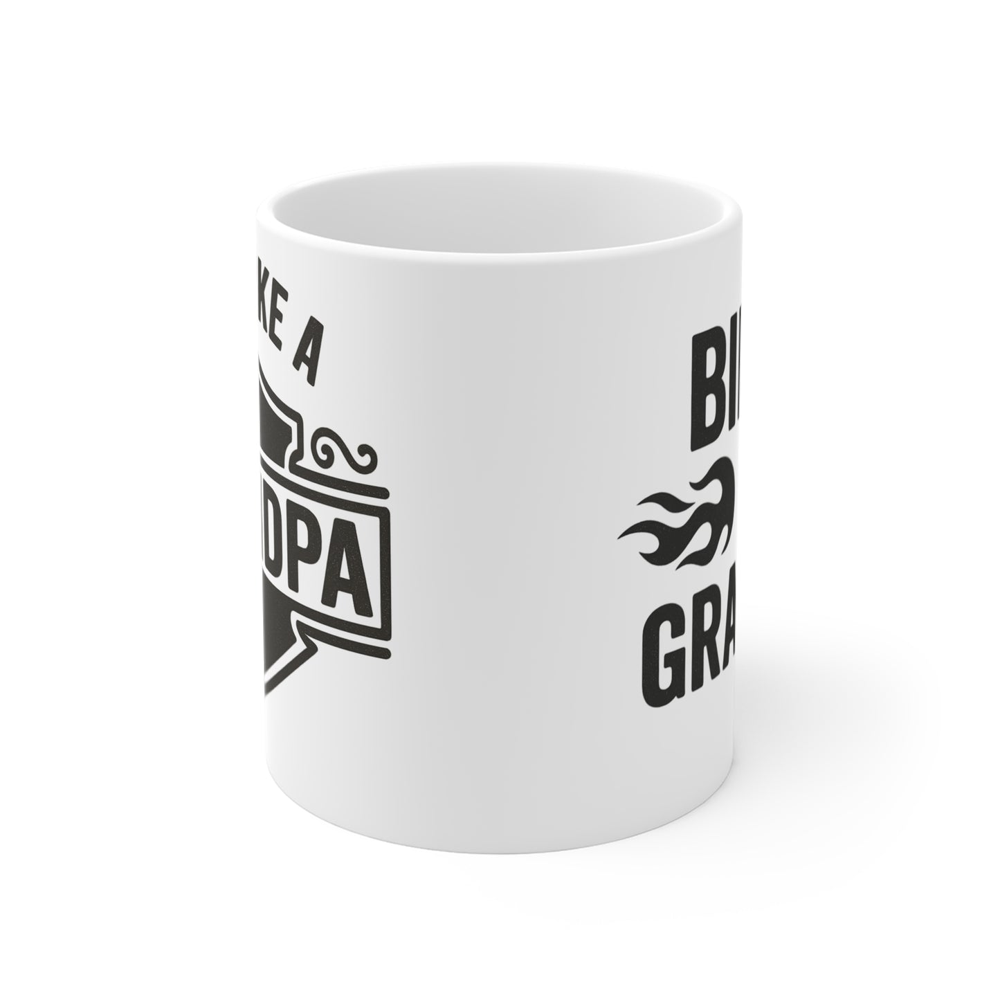 Ride Like a Grandpa Mug, Unique Gift for Grandpas, Coffee Lover Cup, Vintage Style, Father's Day Gift, Grandparent Appreciation