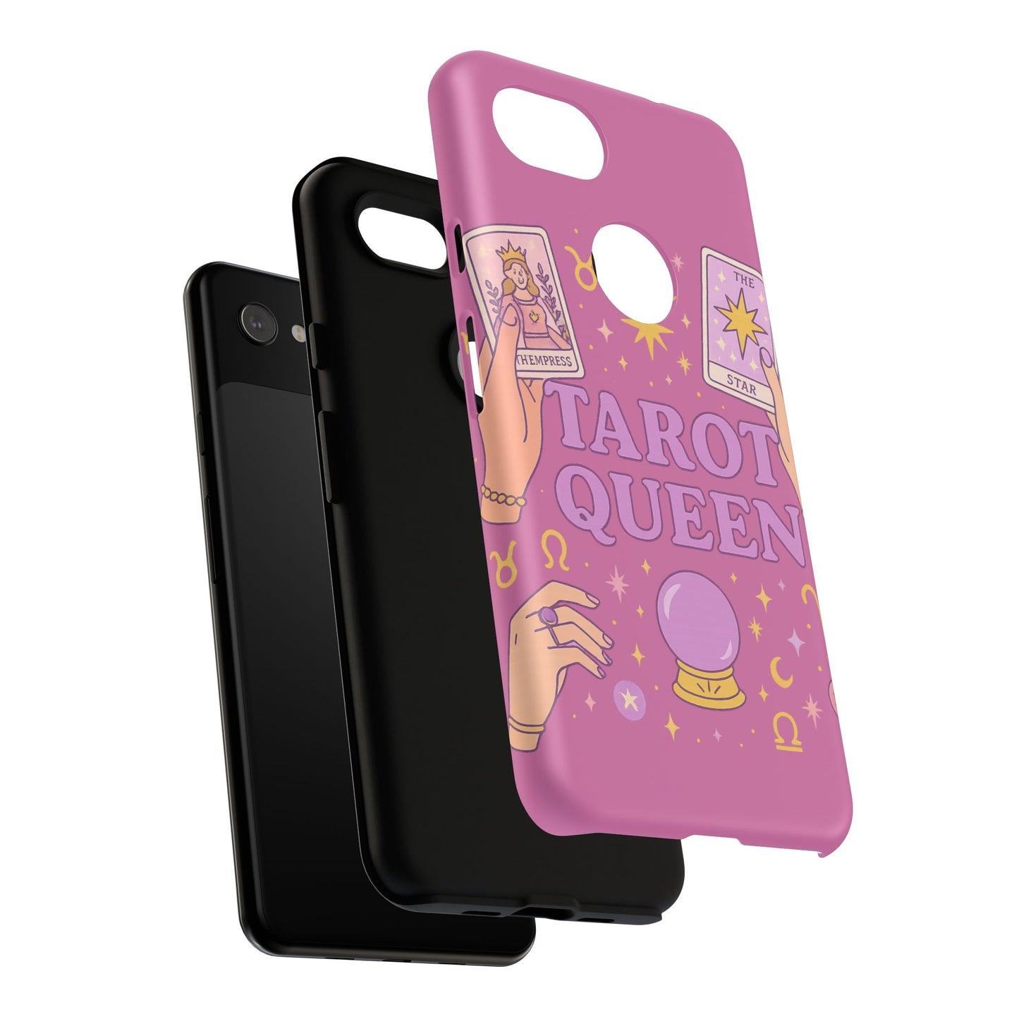Tarot Queen Phone Case - Mystical Protection for Tarot Lovers, Astrology Gift, Phone Accessory, Witchy Vibe, Unique Smartphone Case