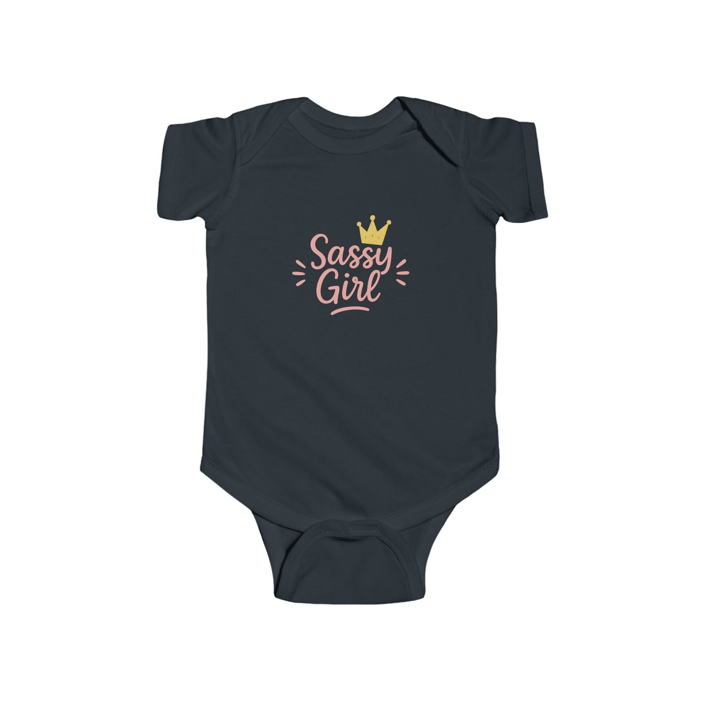 Sassy Girl Infant Bodysuit | Cute Baby Onesie, Gift for Newborn, Baby Girl Outfit, Infant Apparel, Playtime Attire