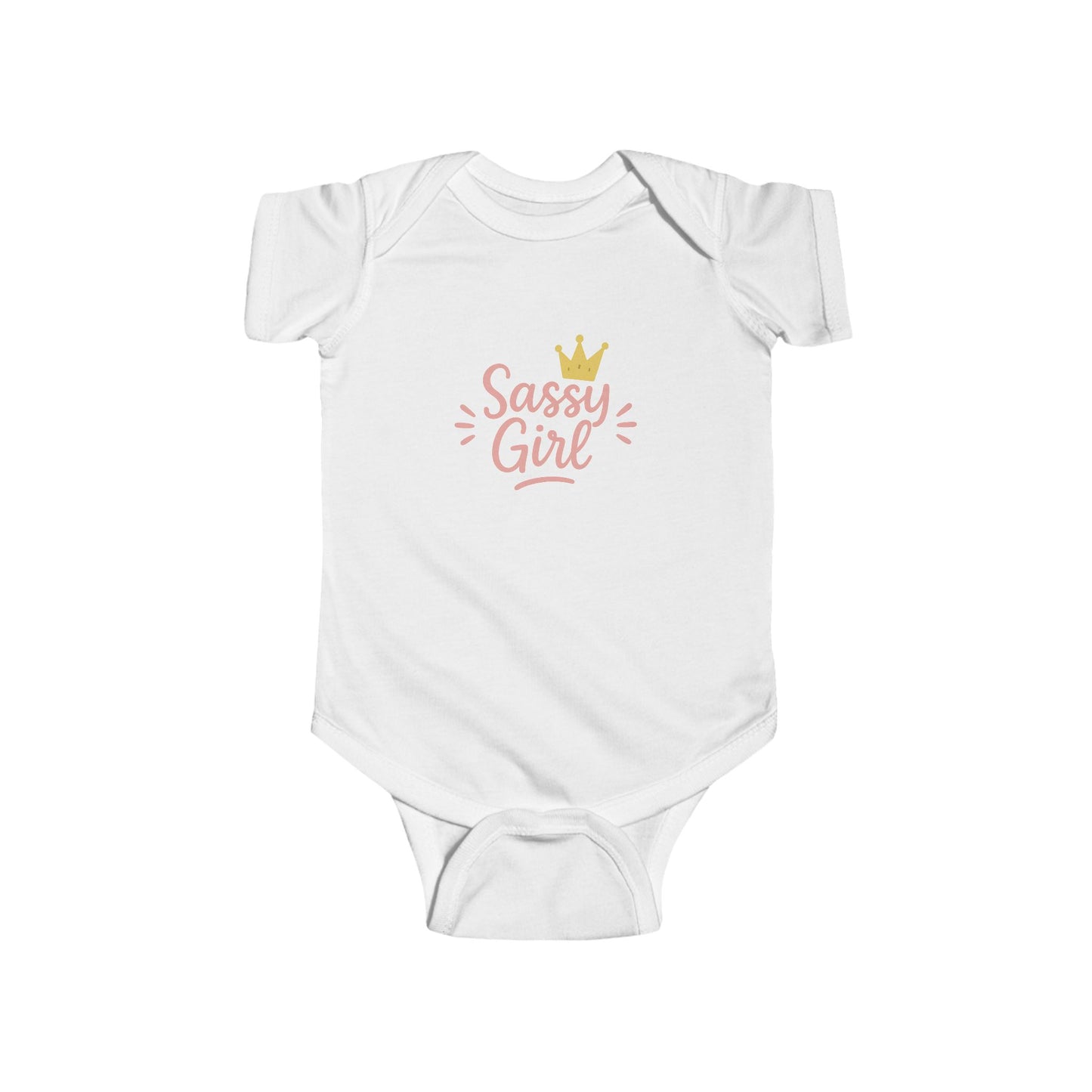 Sassy Girl Infant Bodysuit | Cute Baby Onesie, Gift for Newborn, Baby Girl Outfit, Infant Apparel, Playtime Attire