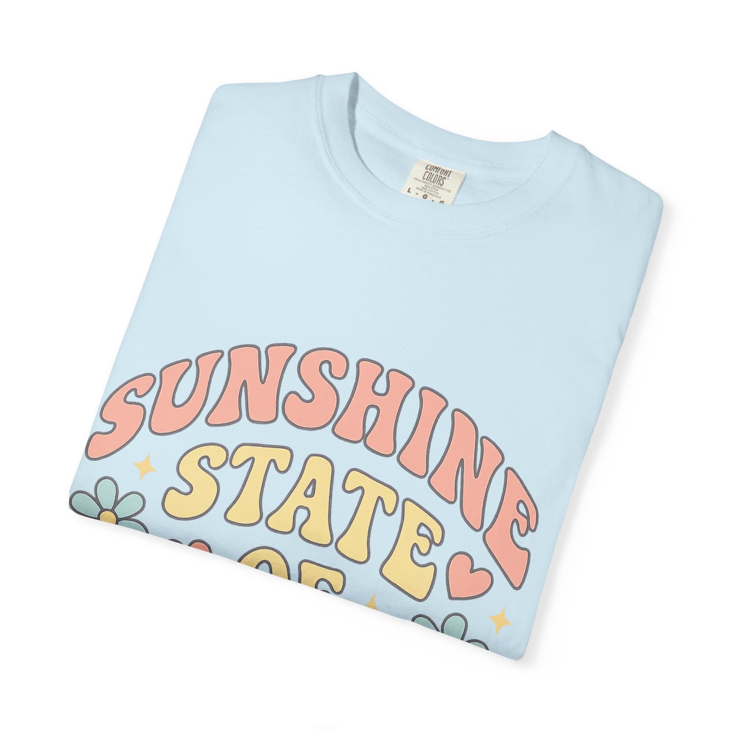 Sunshine State of Mind T-shirt, Summer Vibes Tee, Unisex Casual Wear, Gift for Friends, Retro Inspired Shirt