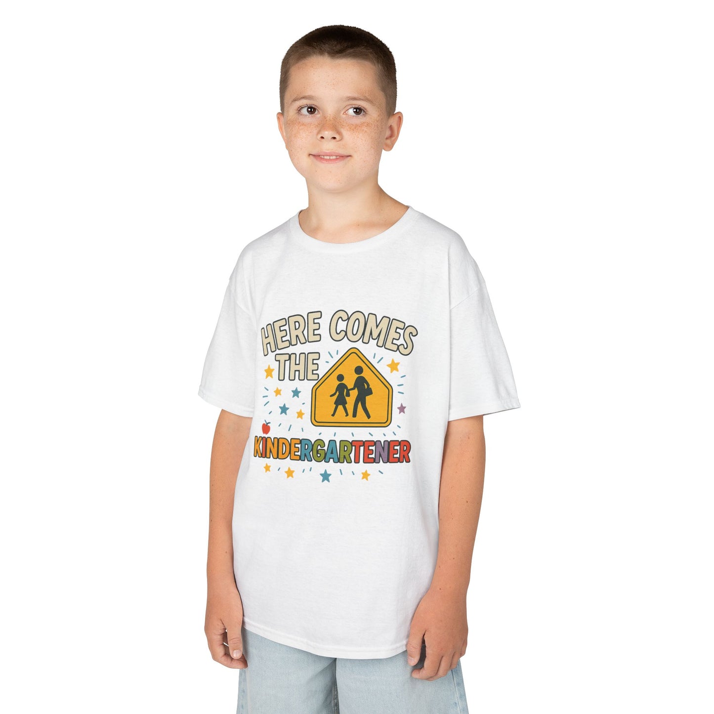Kids Kindergarten Tee, Funny Kids Shirt, Back to School T-Shirt, Gift for Kindergarteners, Cute Kids Apparel