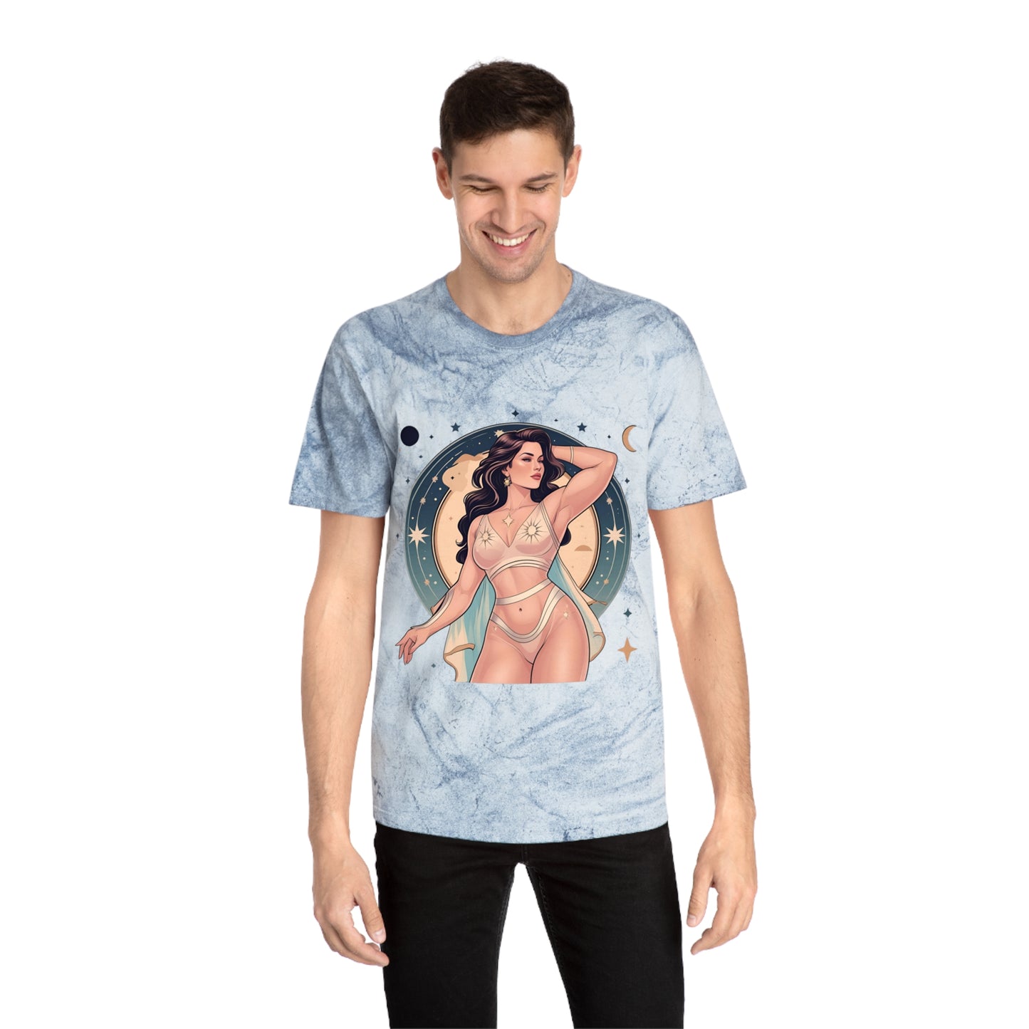 Celestial Vibes Unisex T-Shirt, Trendy Graphic Tee, Astrology Apparel, Unique Gift, Festival Wear, Casual Style