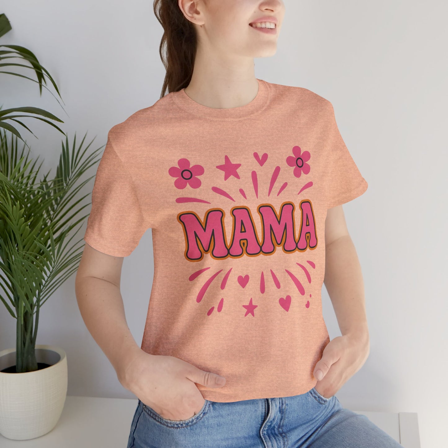 Mama Celebration Unisex Tee, Gift for Mothers, Birthday Tee, Family Reunion Shirt, Mother's Day Gift