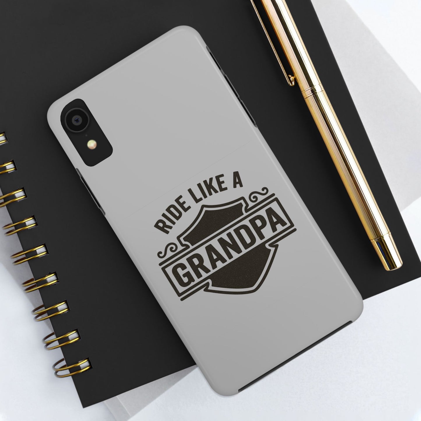 Ride Like a Grandpa Tough Phone Case | Custom Gift for Grandpa, Father's Day, Birthday, Durable Phone Cover