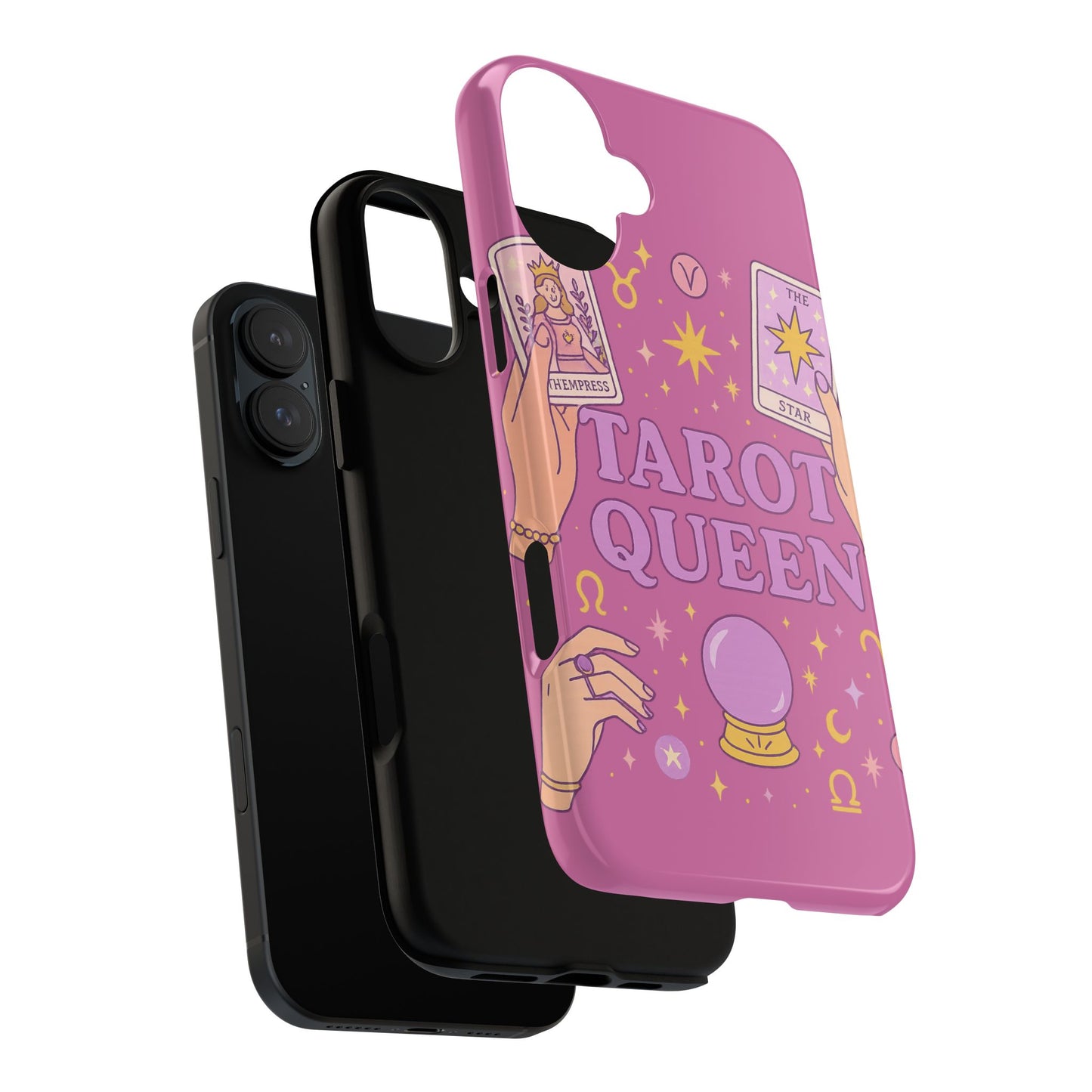 Tarot Queen Phone Case - Mystical Protection for Tarot Lovers, Astrology Gift, Phone Accessory, Witchy Vibe, Unique Smartphone Case