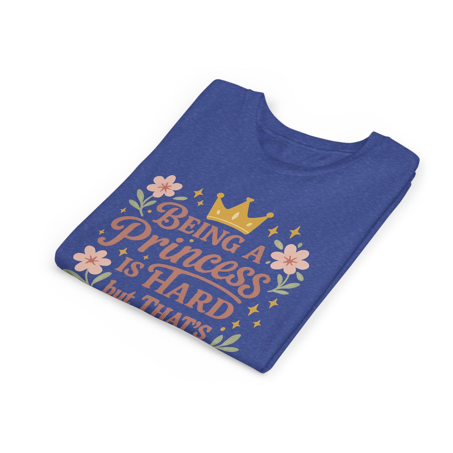 Youth Princess Tee - Perfect for Young Royalty | Fun Gift for Birthdays, Holidays, Dress-Up, Parties, Everyday Wear