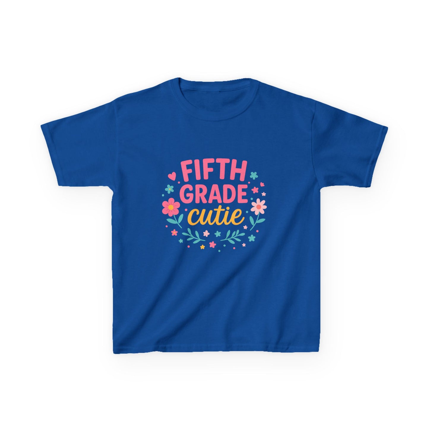 Fifth Grade Cuttie Kids Tee, Cute Kids Shirt, Graduation Gift, Back to School, Birthday Tee, Trendy Children’s Apparel