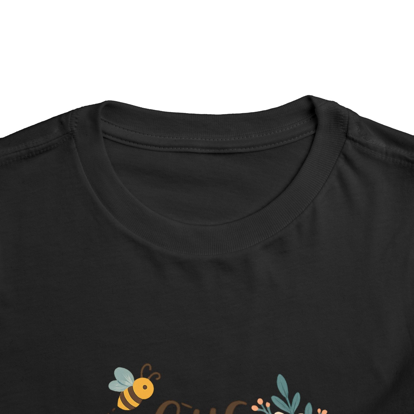 Little Sister Floral Toddler Tee, Cute Toddler Shirt, Girls T-Shirt, Baby Gift, Birthday Gift, Floral Design