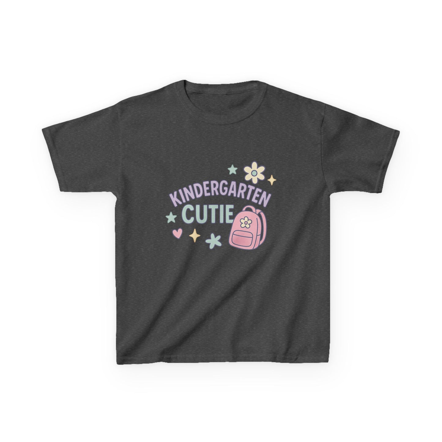 Kindergarten Cutie Tee for Kids, Cute Kids T-Shirt, Back to School Tee, Birthday Gift, Everyday Wear, Fun Classroom Shirt