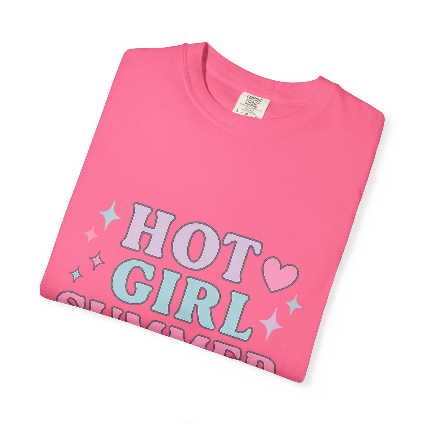 Hot Girl Summer Club Comfort Colors T-Shirt, Trendy Summer Tee, Unisex Graphic Shirt, Vibe T-Shirt, Summer Fashion, Casual Outfit, Fun Gift