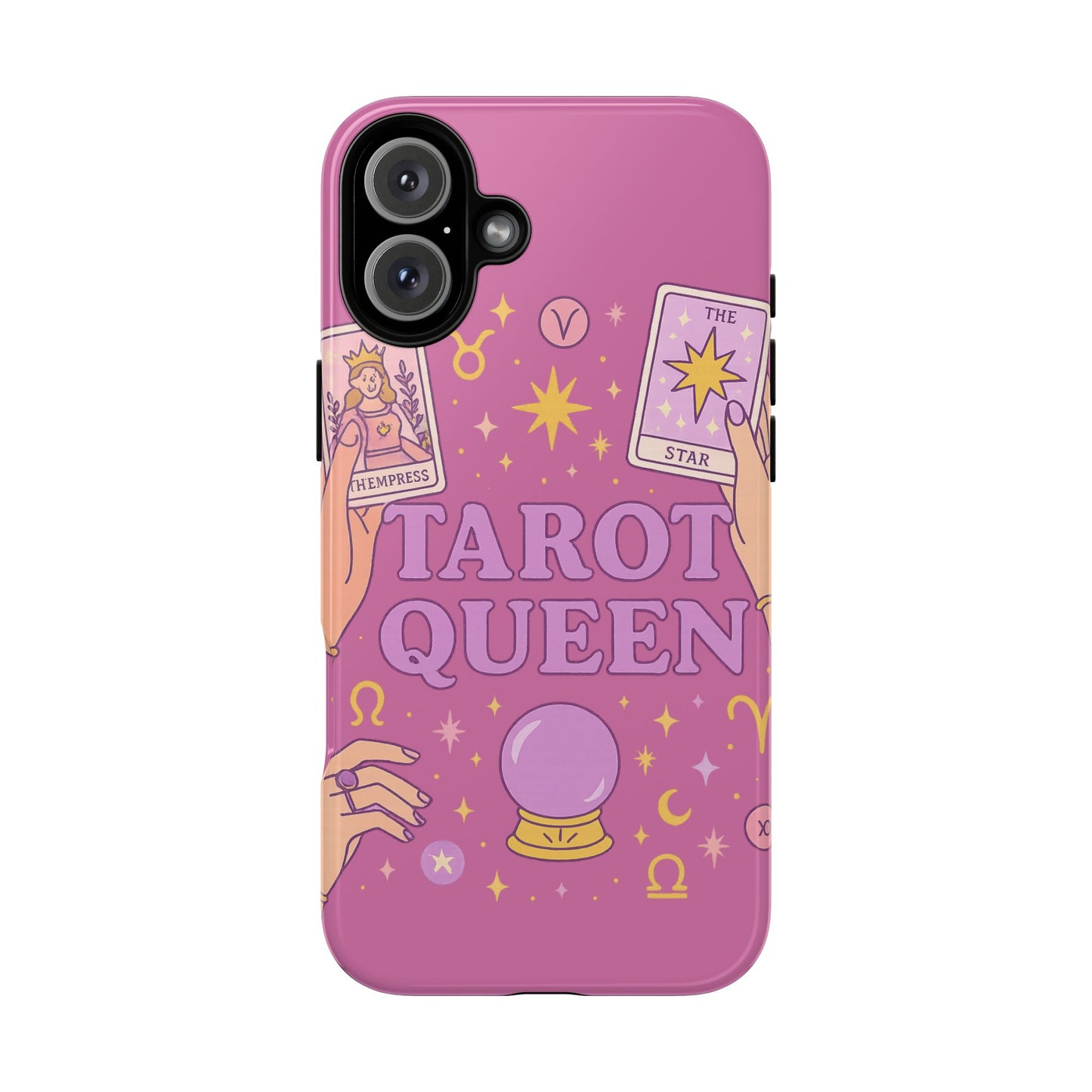 Tarot Queen Phone Case - Mystical Protection for Tarot Lovers, Astrology Gift, Phone Accessory, Witchy Vibe, Unique Smartphone Case