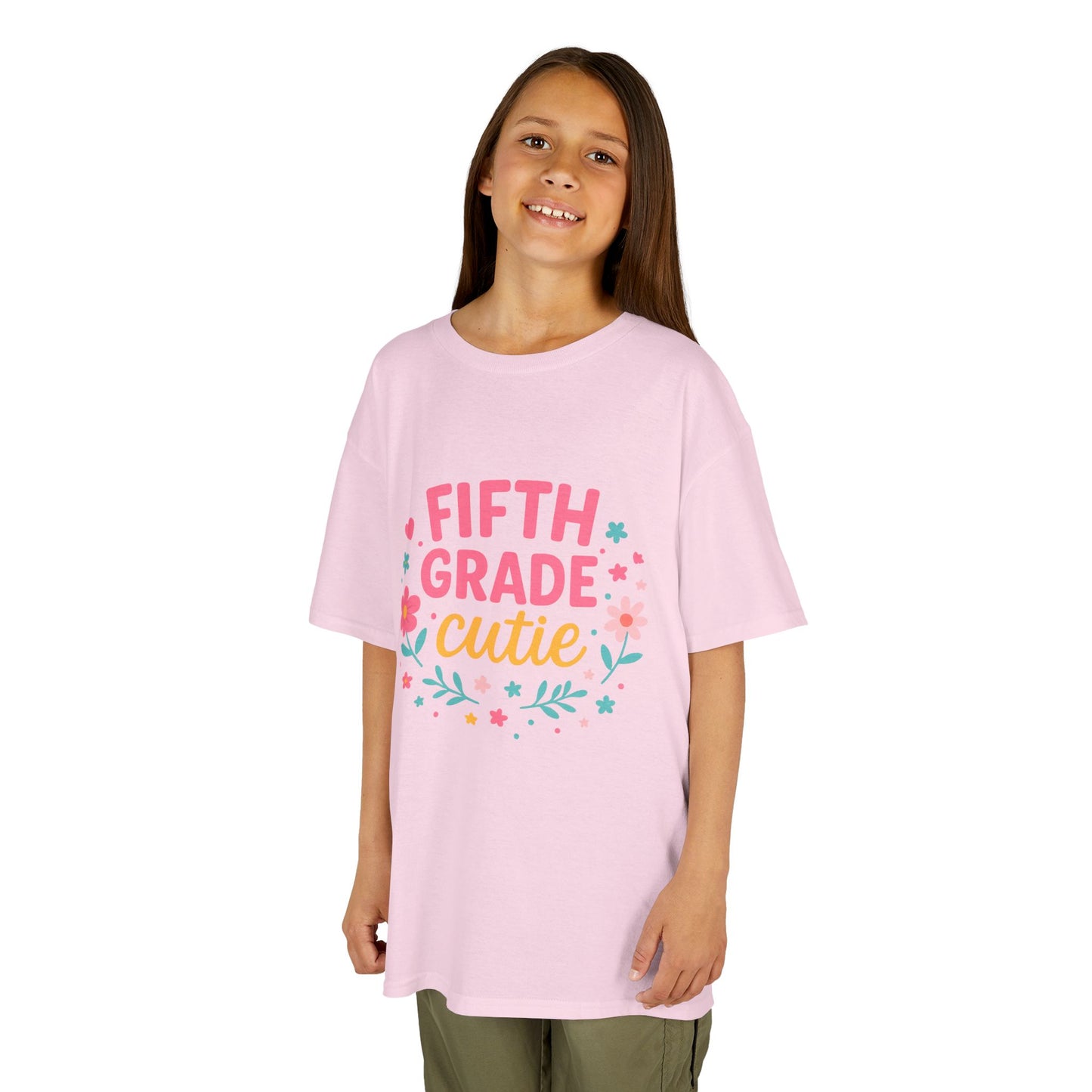 Fifth Grade Cuttie Kids Tee, Cute Kids Shirt, Graduation Gift, Back to School, Birthday Tee, Trendy Children’s Apparel