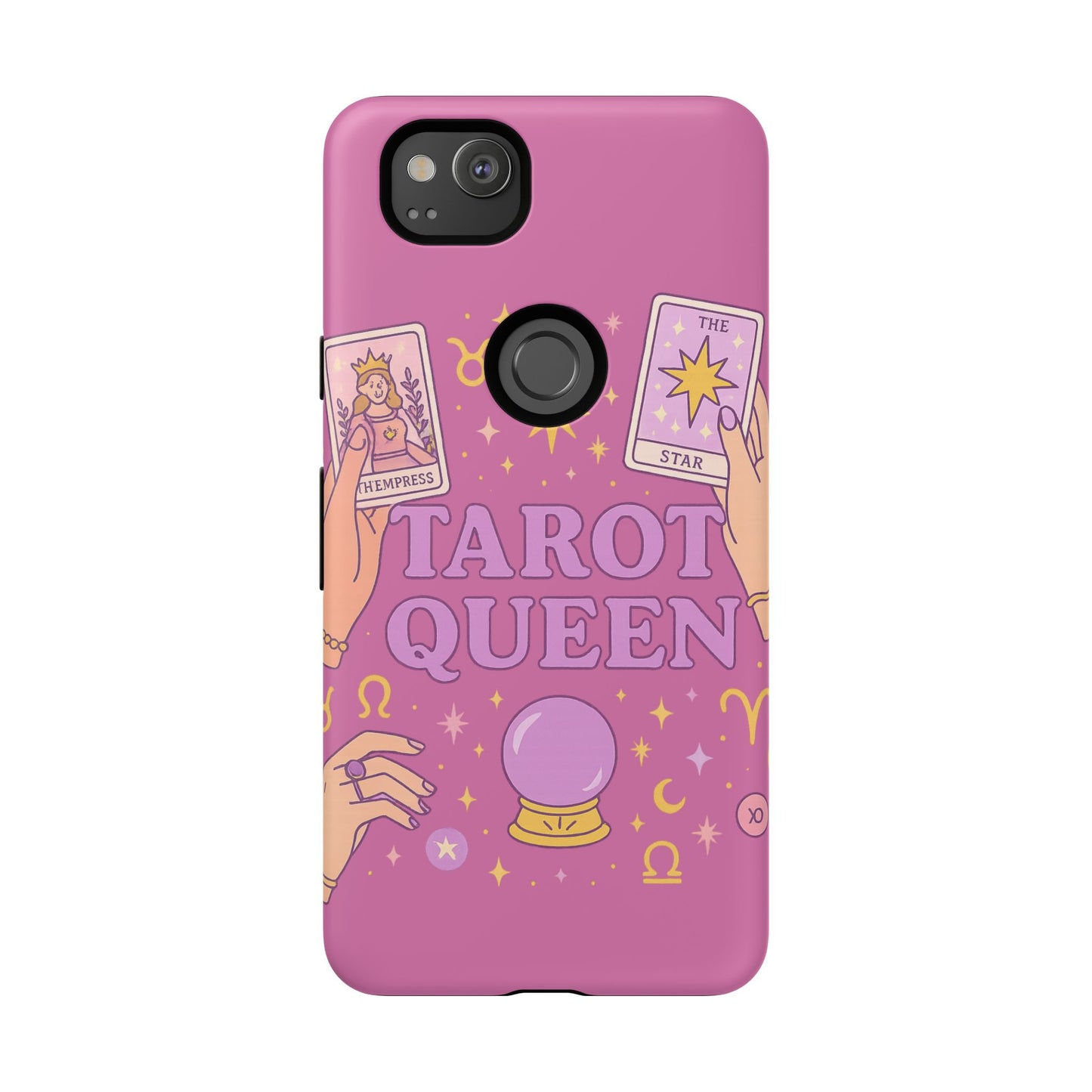 Tarot Queen Phone Case - Mystical Protection for Tarot Lovers, Astrology Gift, Phone Accessory, Witchy Vibe, Unique Smartphone Case