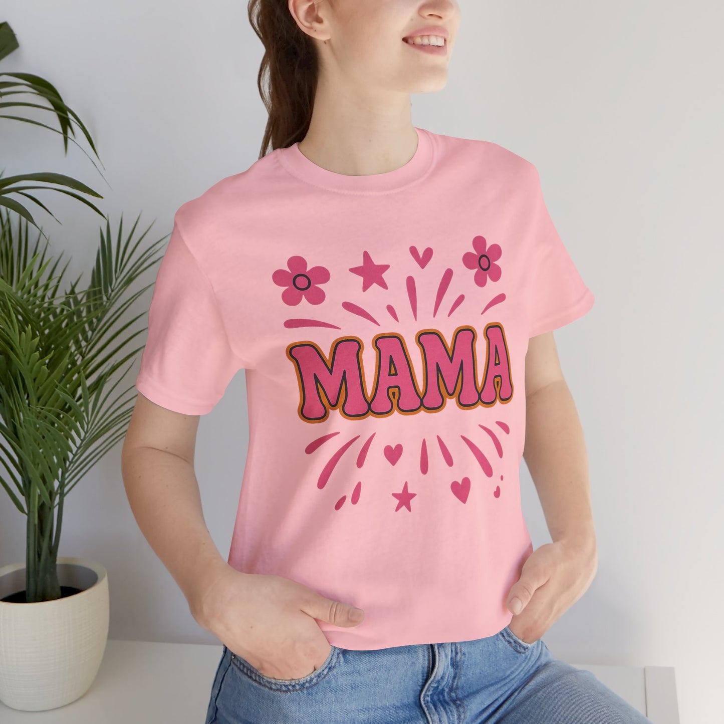 Mama Celebration Unisex Tee, Gift for Mothers, Birthday Tee, Family Reunion Shirt, Mother's Day Gift