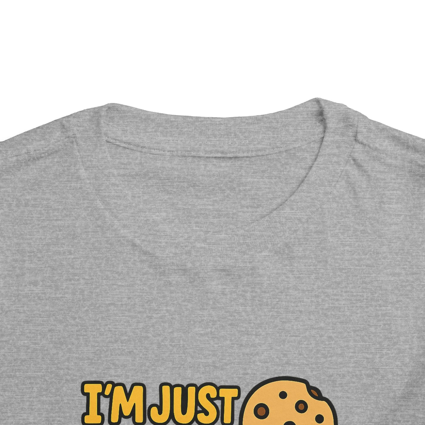 Funny Toddler Tee - I'm Just Here for the Snacks, Kids Short Sleeve Shirt, Snack Lover Gift, Playtime Top, Cute Toddler Clothing